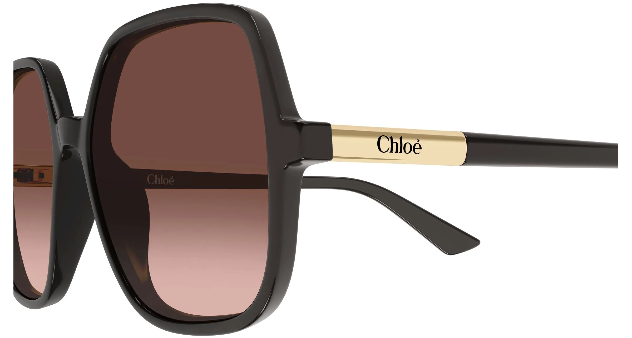 Chloé CH0362S 003 Occhiali da sole Acetato Grigio Rame Geometrica - immagine 3