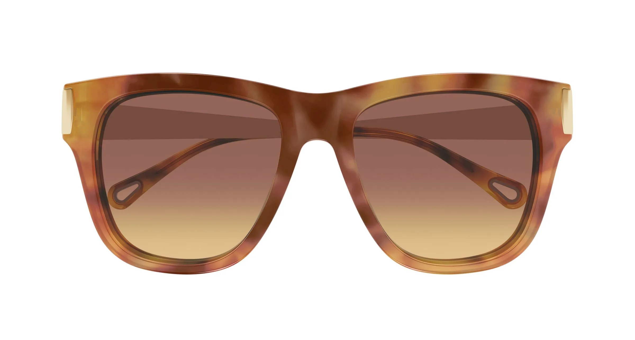 Chloé CH0349S 002 Occhiali da sole Acetato Havana Marrone Cat Eye - immagine 2