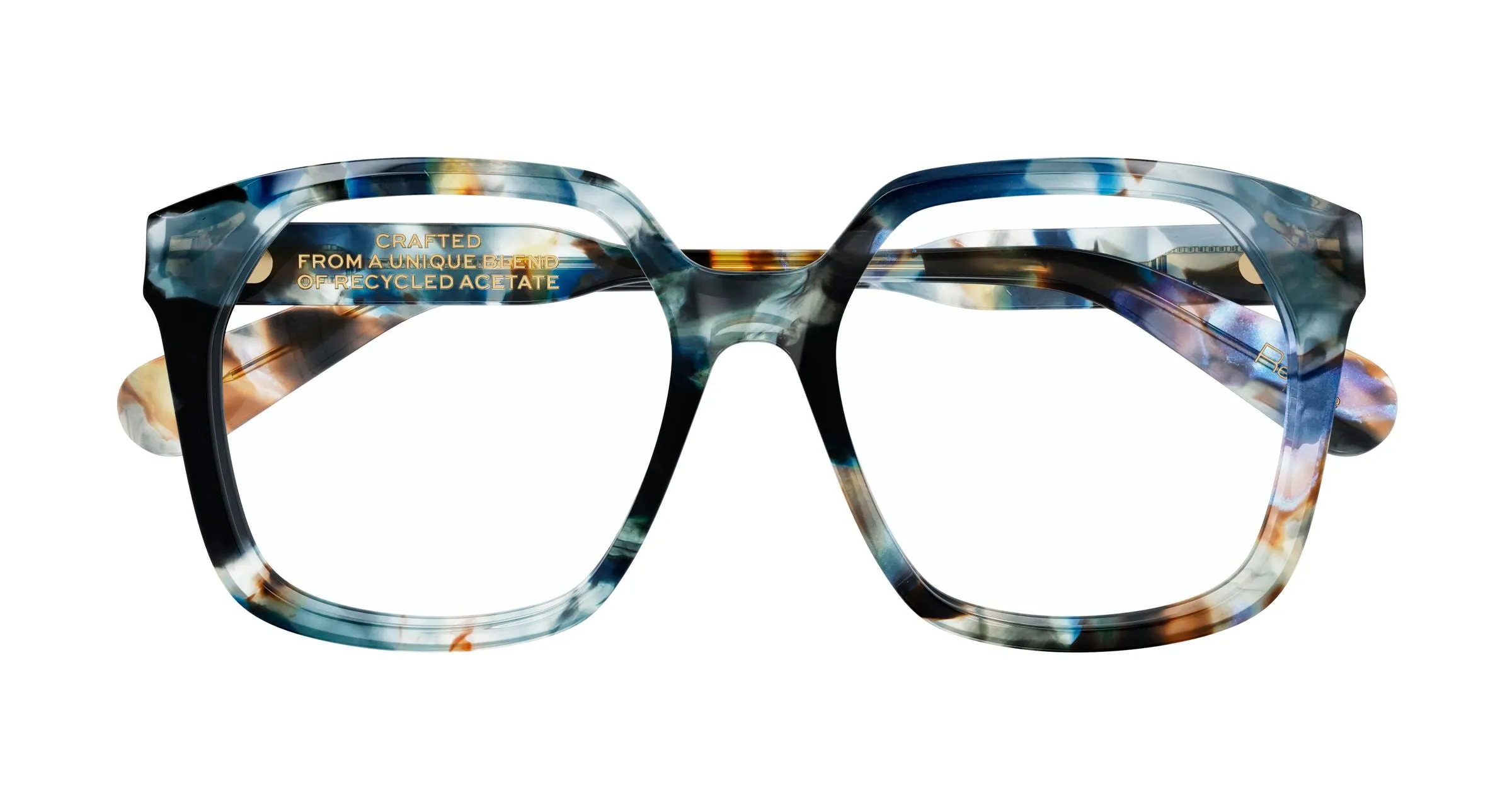 Chloé CH0263O 011 Montature da vista Acetato Grigio Trasparente Squadrata - immagine 2