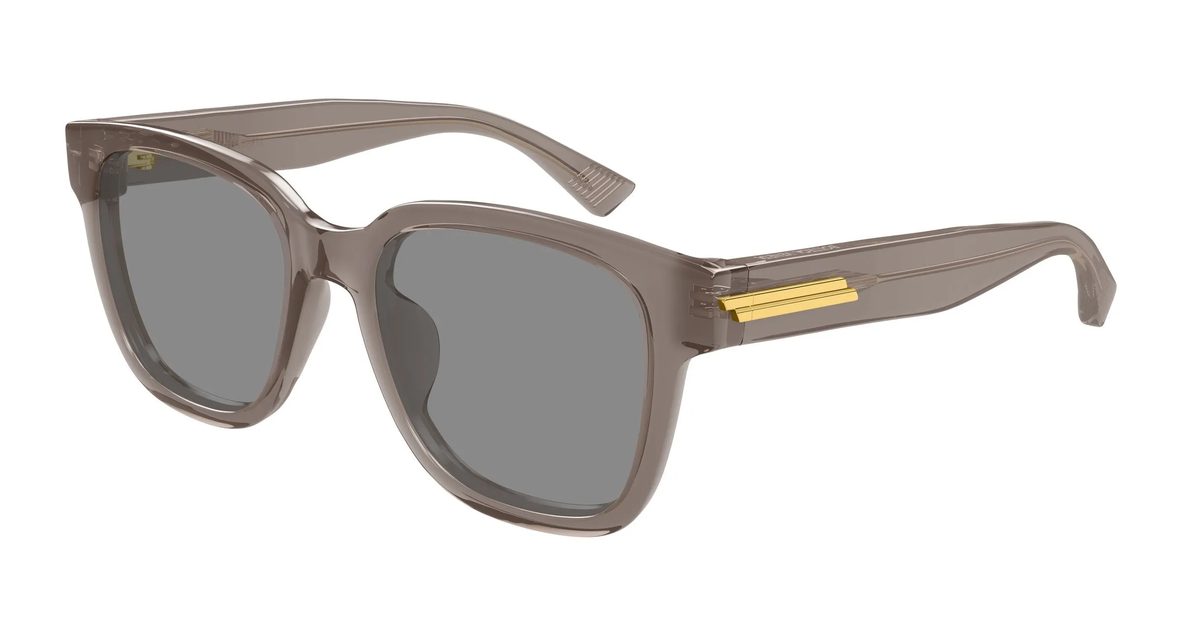 Bottega Veneta BV1461SK 004 Occhiali da sole Acetato Viola Grigio Squadrata - immagine 1