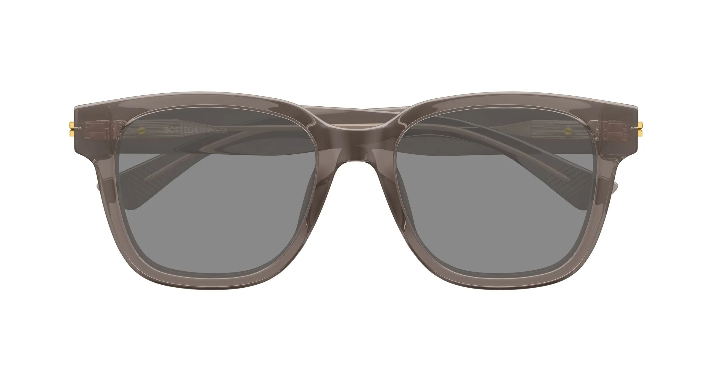 Bottega Veneta BV1461SK 004 Occhiali da sole Acetato Viola Grigio Squadrata - immagine 2