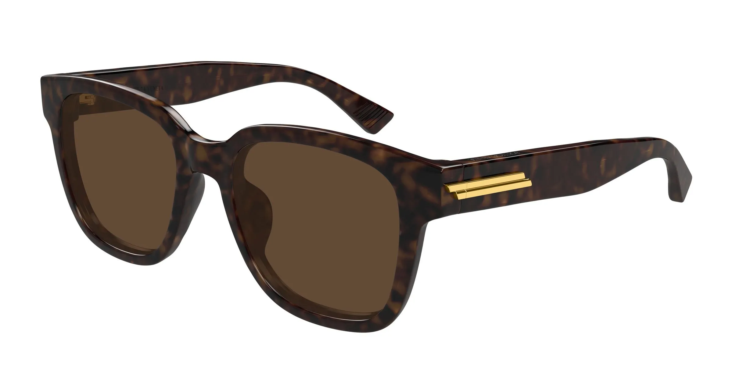 Bottega Veneta BV1461SK 002 Occhiali da sole Acetato Havana Marrone Squadrata - immagine 1