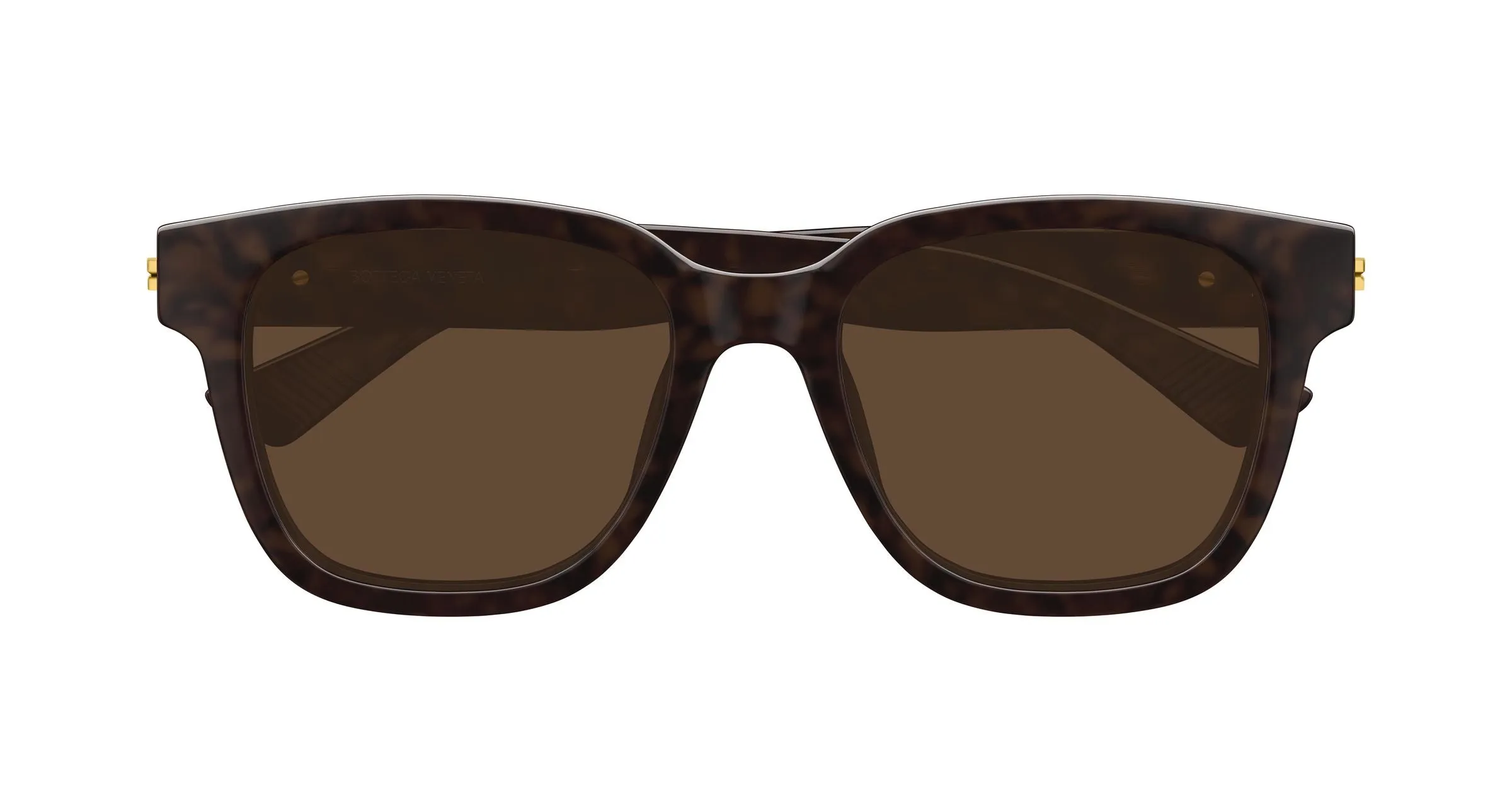 Bottega Veneta BV1461SK 002 Occhiali da sole Acetato Havana Marrone Squadrata - immagine 2