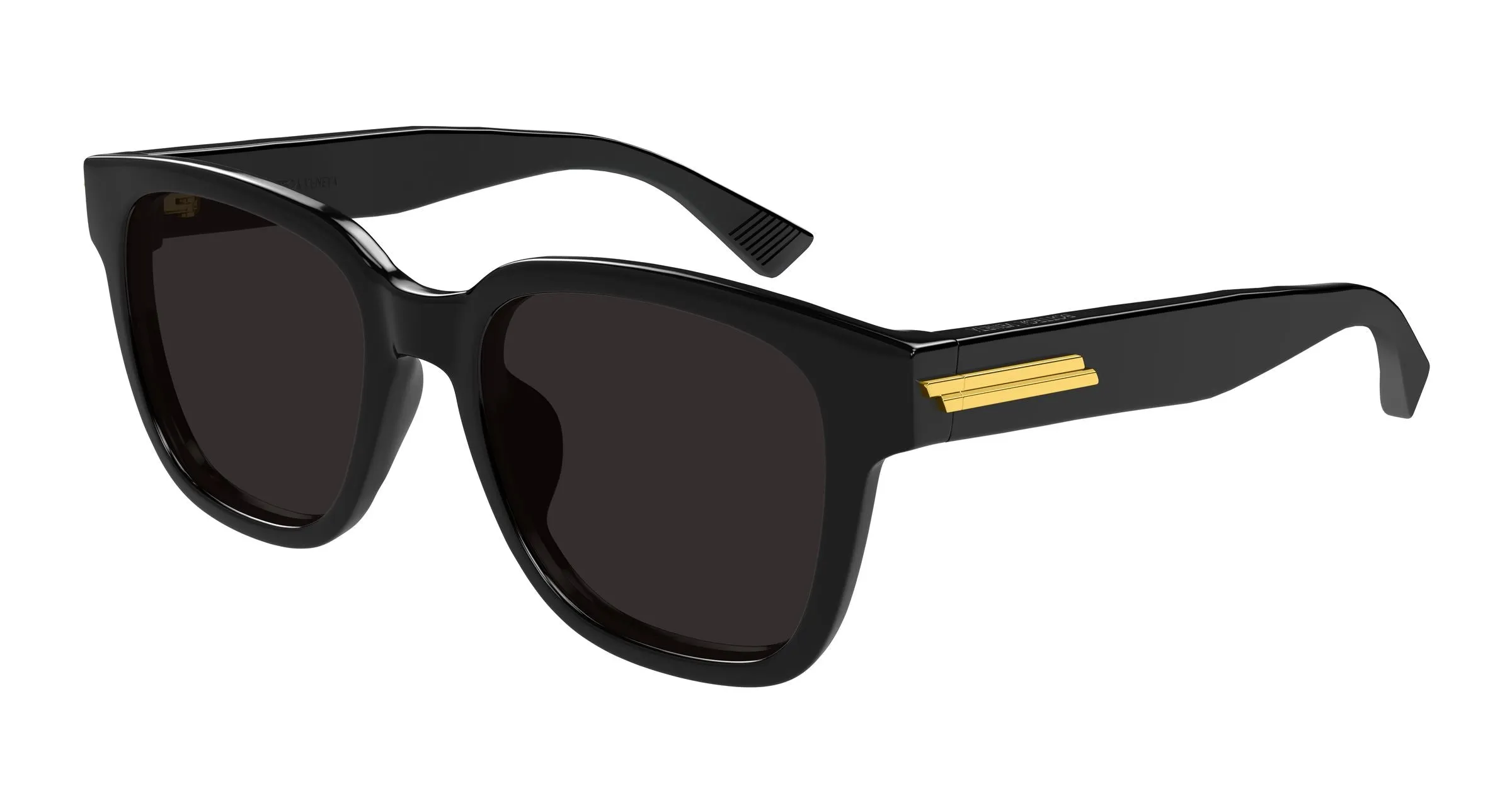 Bottega Veneta BV1461SK 001 Occhiali da sole Acetato Nero Grigio Squadrata - immagine 1