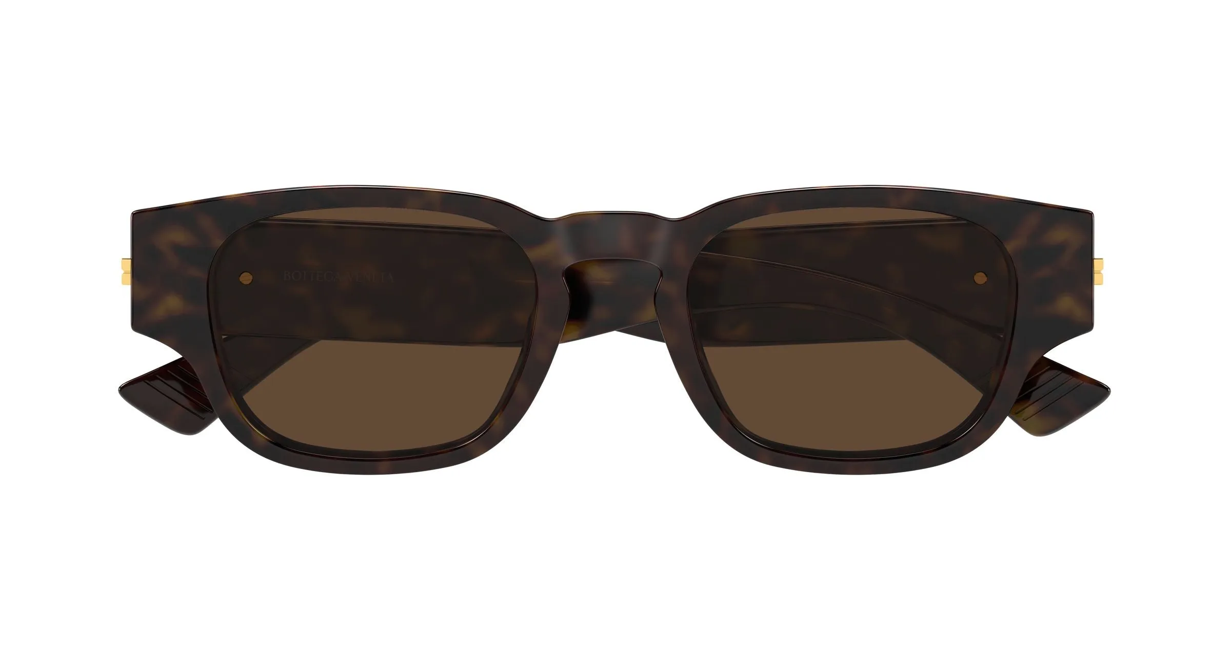 Bottega Veneta BV1460S 002 Occhiali da sole Acetato Havana Marrone Rotonda - immagine 2