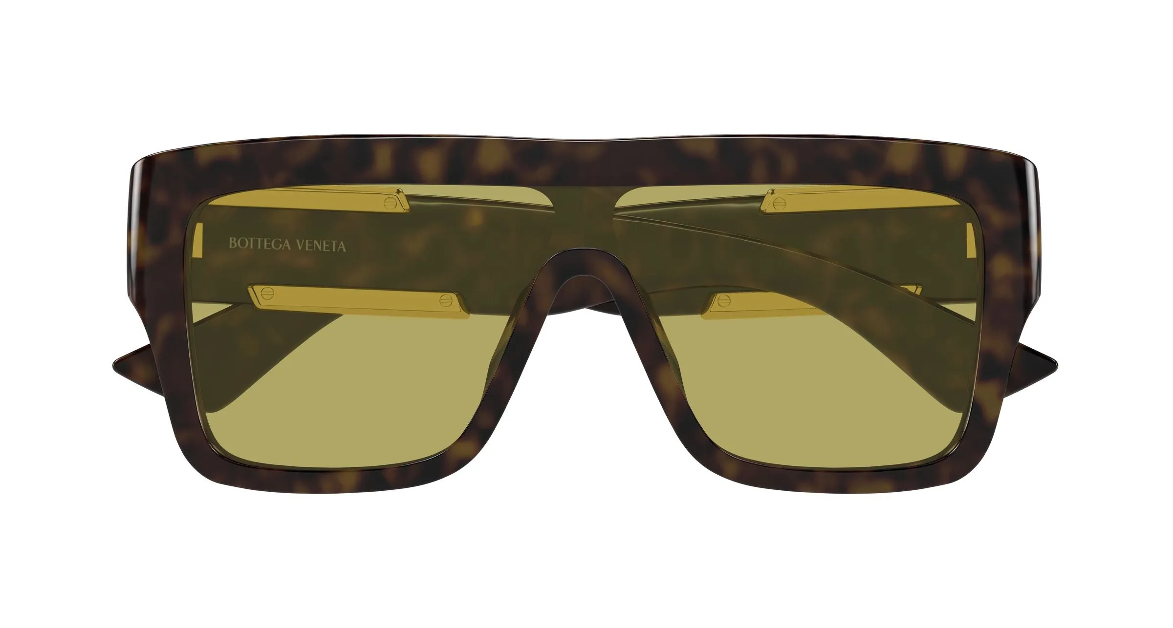 Bottega Veneta BV1451S 002 Occhiali da sole Bio-iniettato Havana Geometrica - immagine 2