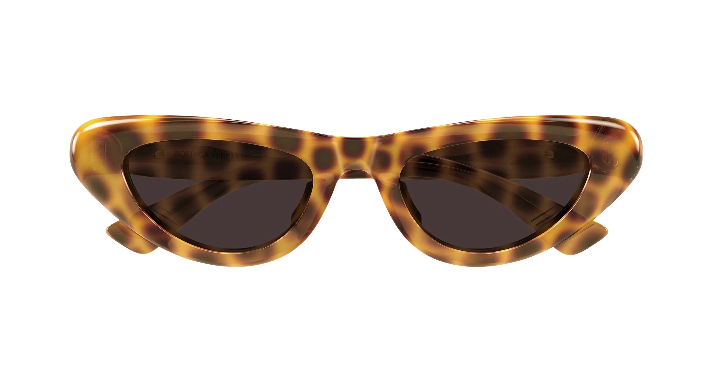 Bottega Veneta BV1450S 002 Occhiali da sole Acetato Havana Marrone Cat Eye - immagine 2