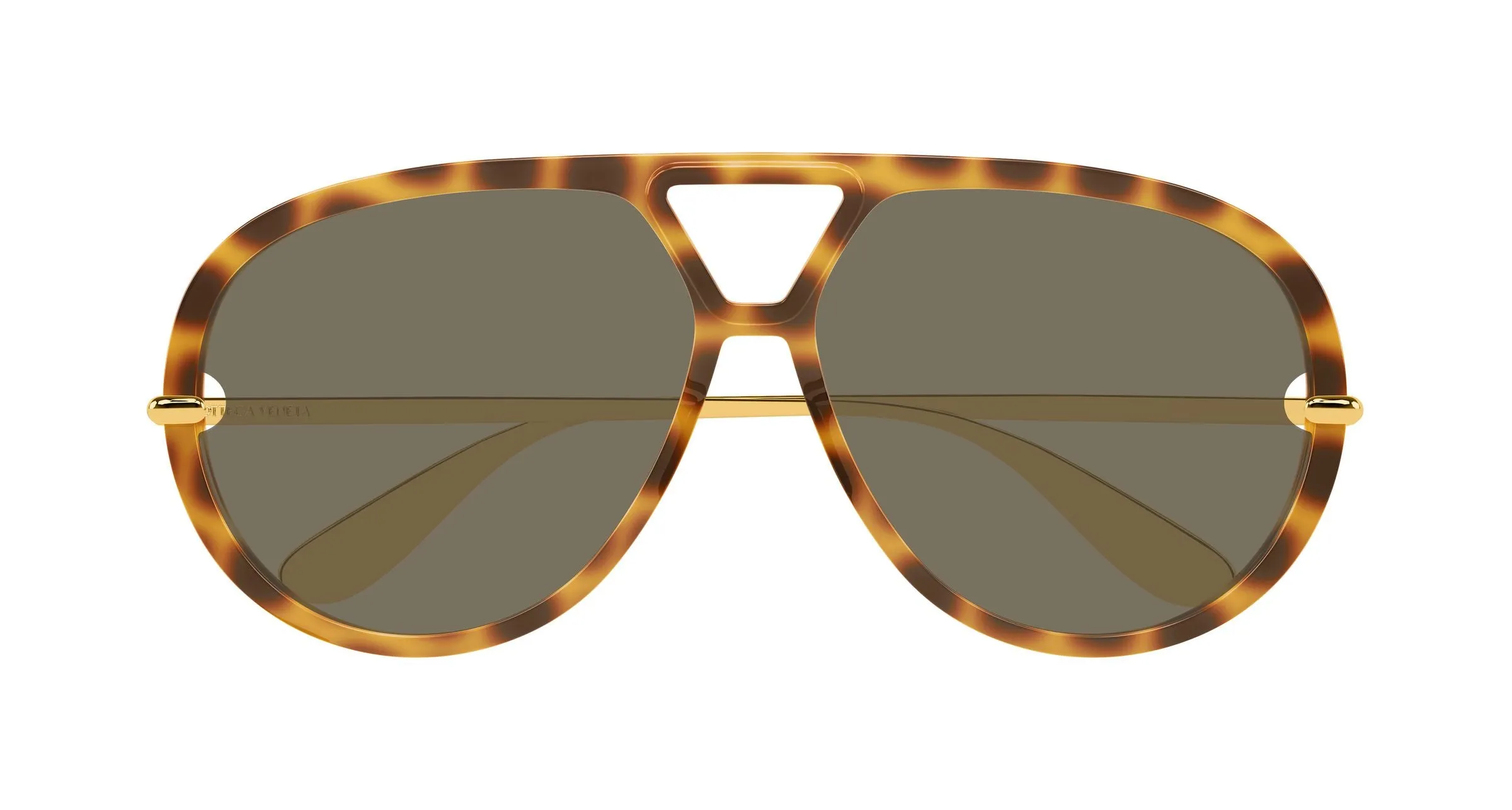 Bottega Veneta BV1274S 005 Occhiali da sole Acetato Havana Marrone Pilot - immagine 2