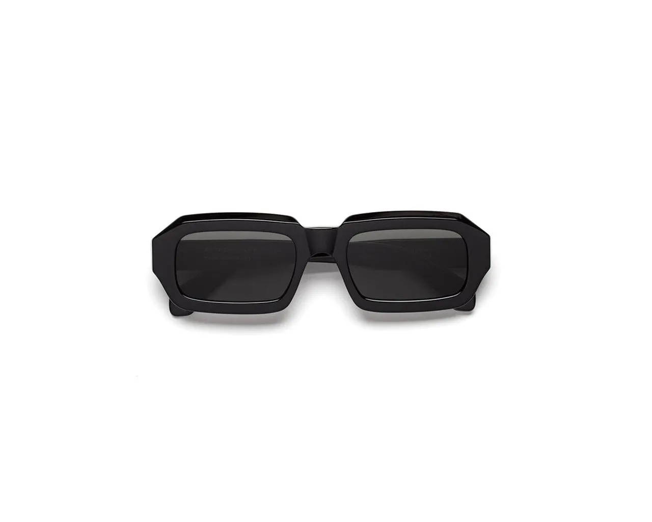 Retrosuperfuture 17I Fantasma Black Occhiali da sole Acetato Nero Nero Squadrata Normale - immagine 2