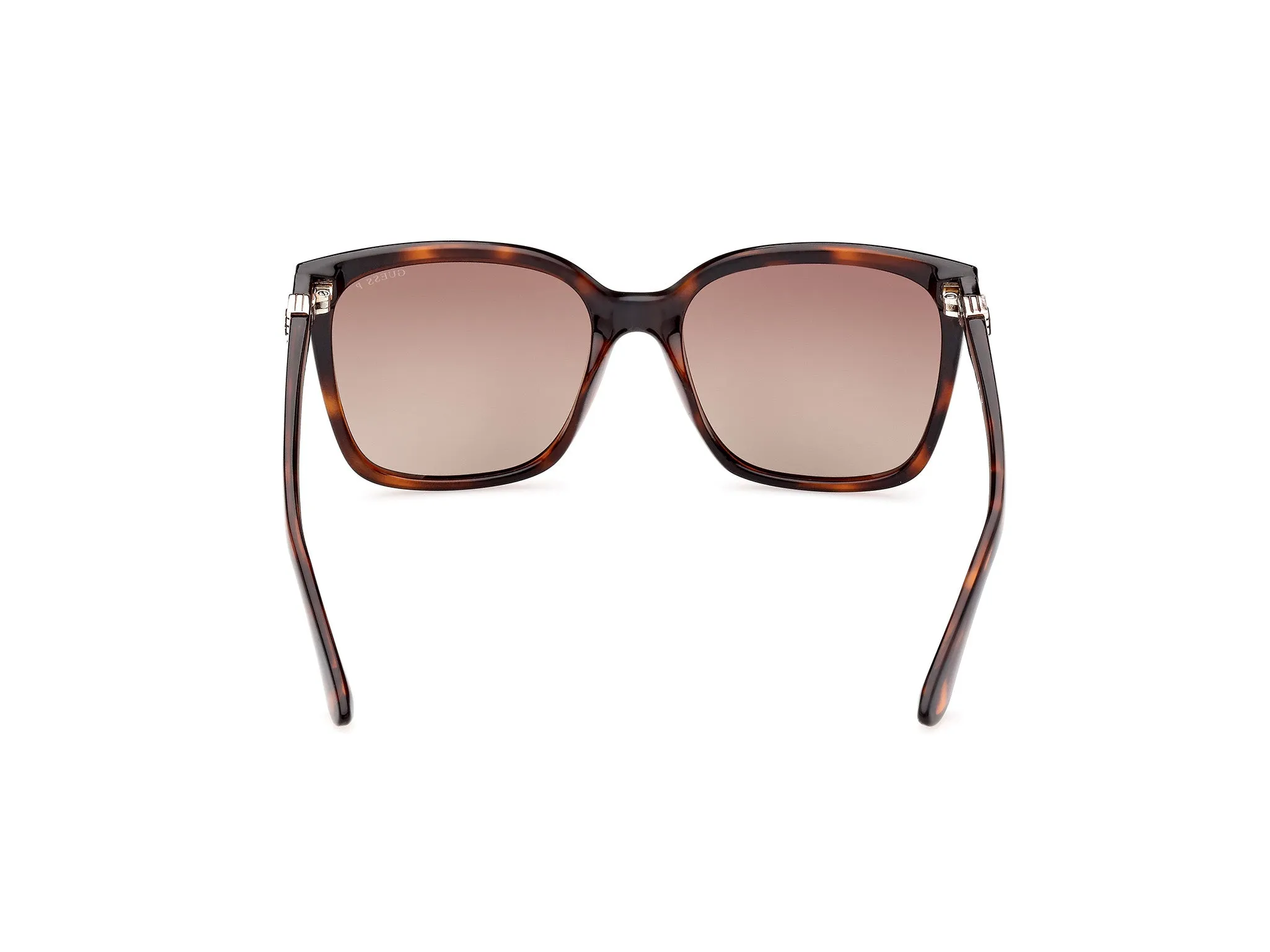 Guess GU7865 52H Occhiali da sole Iniettato Havana Marrone Squadrata Polarizzata Sfumato - immagine 4