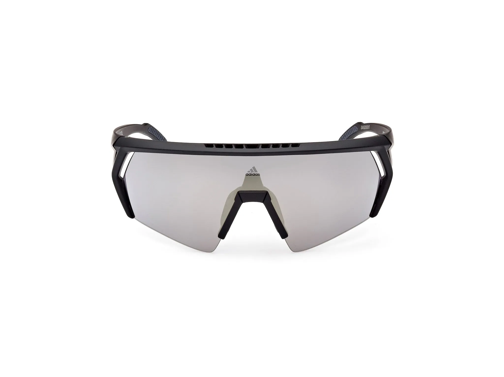 Adidas Sport SP0063 02G Occhiali da sole Iniettato Nero-opaco Marrone Maschera Normale Specchiato - immagine 2