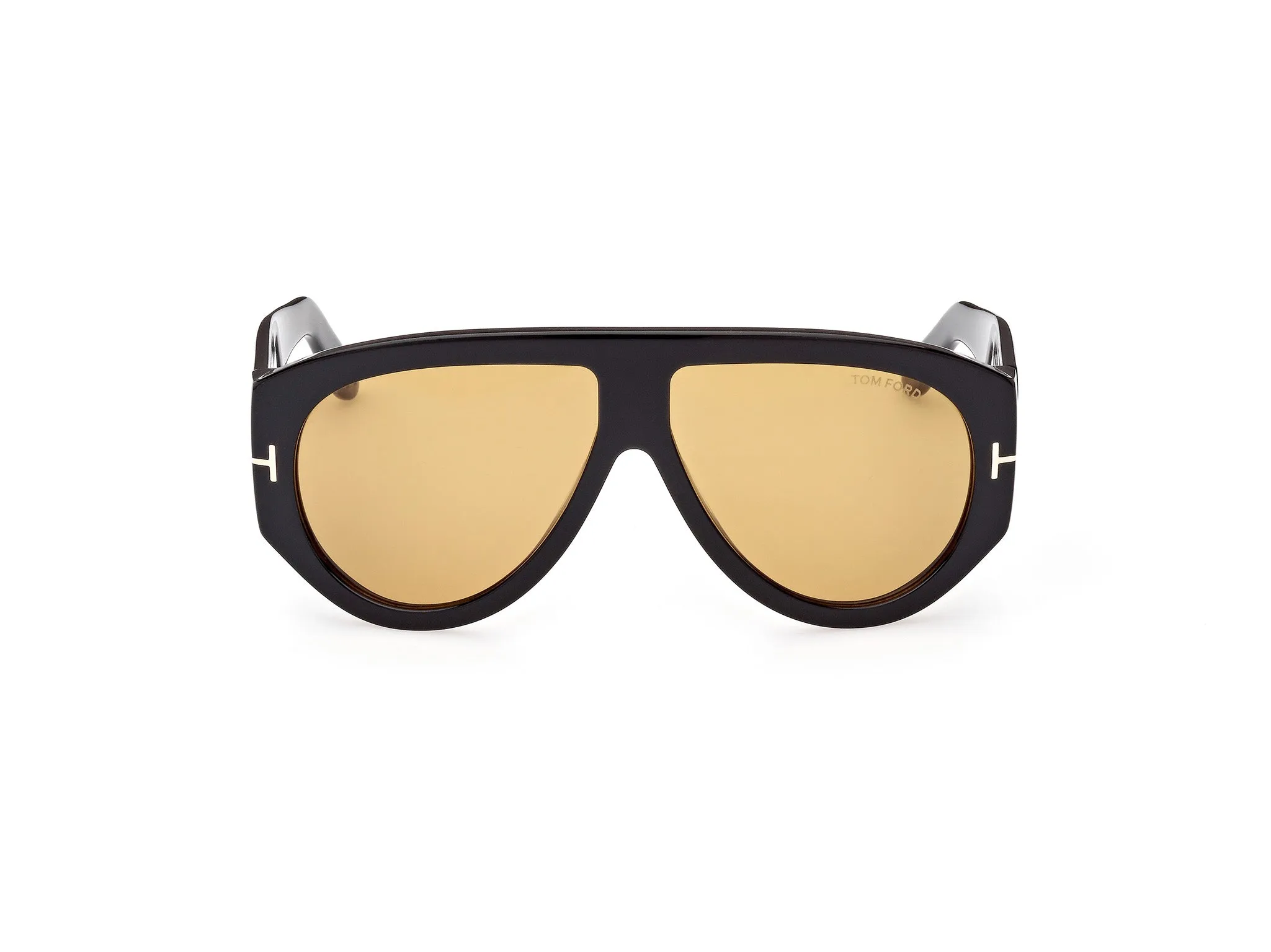 TOM FORD FT1044 BRONSON 01E Occhiali da sole Acetato Nero Marrone Pilot Normale - immagine 3