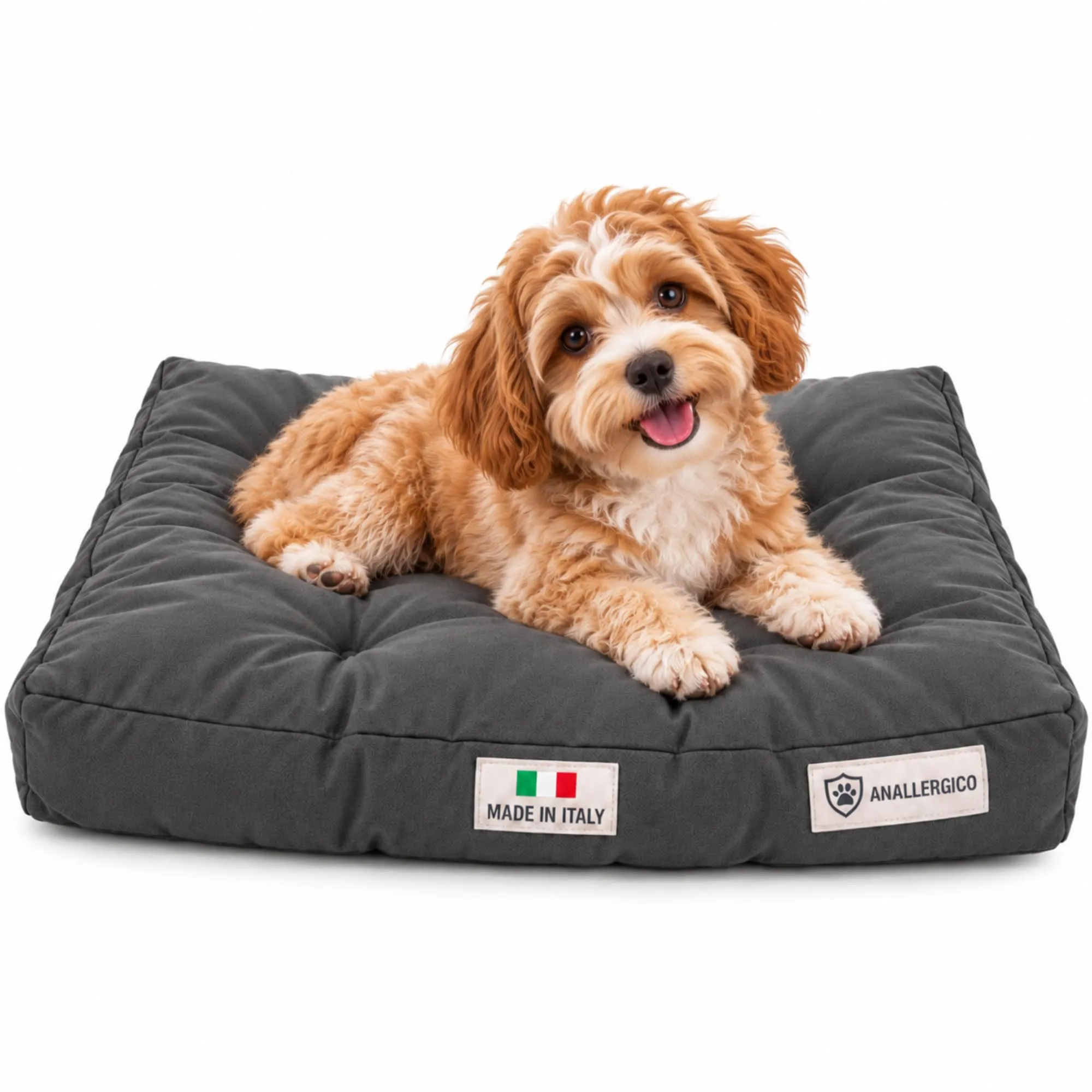 TECNOCUCI Cuccia Cane Lavabile, Realizzata a Mano in Italia, Taglia M - immagine 1