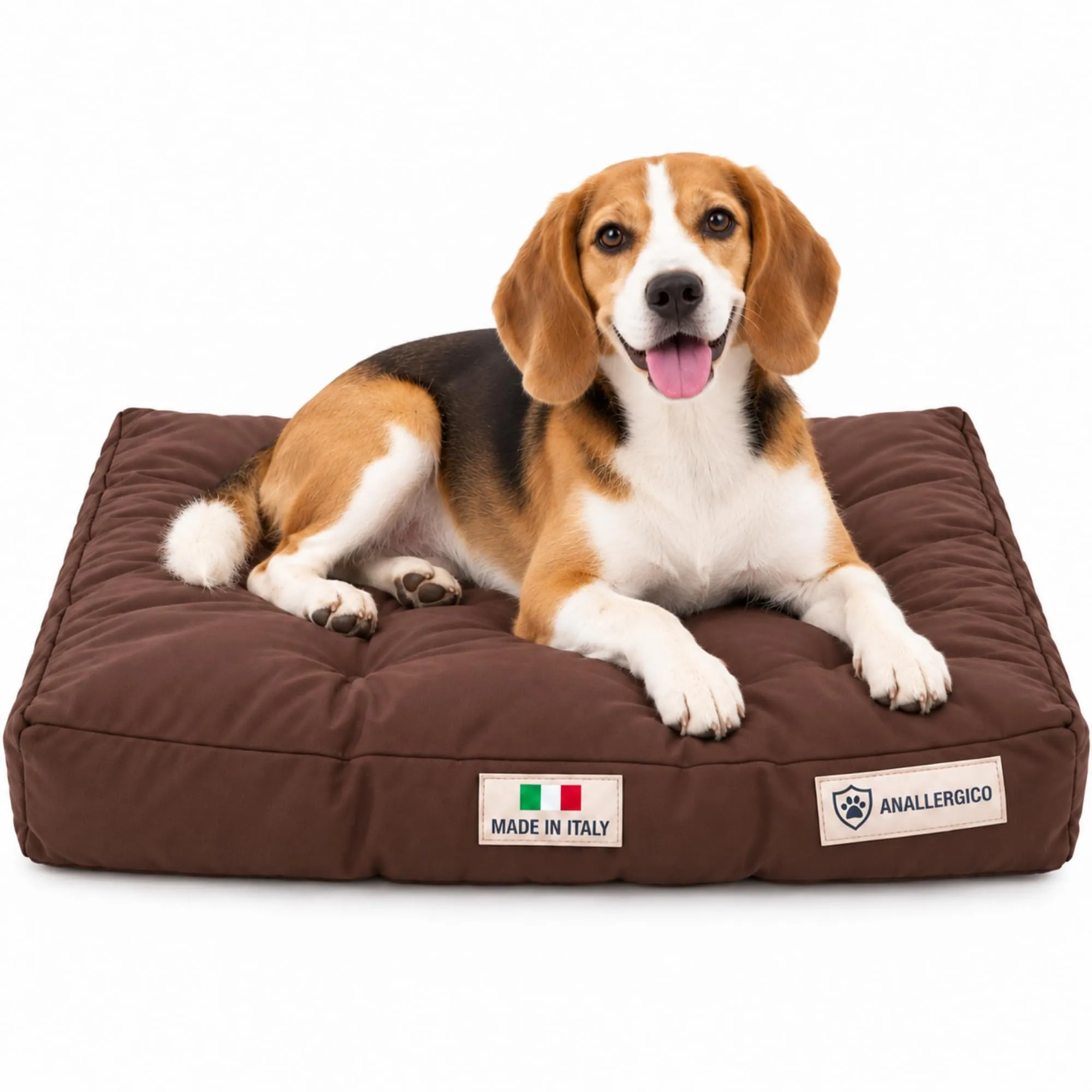 TECNOCUCI Cuccia Cane Lavabile, Realizzata a Mano in Italia, Taglia L - immagine 1
