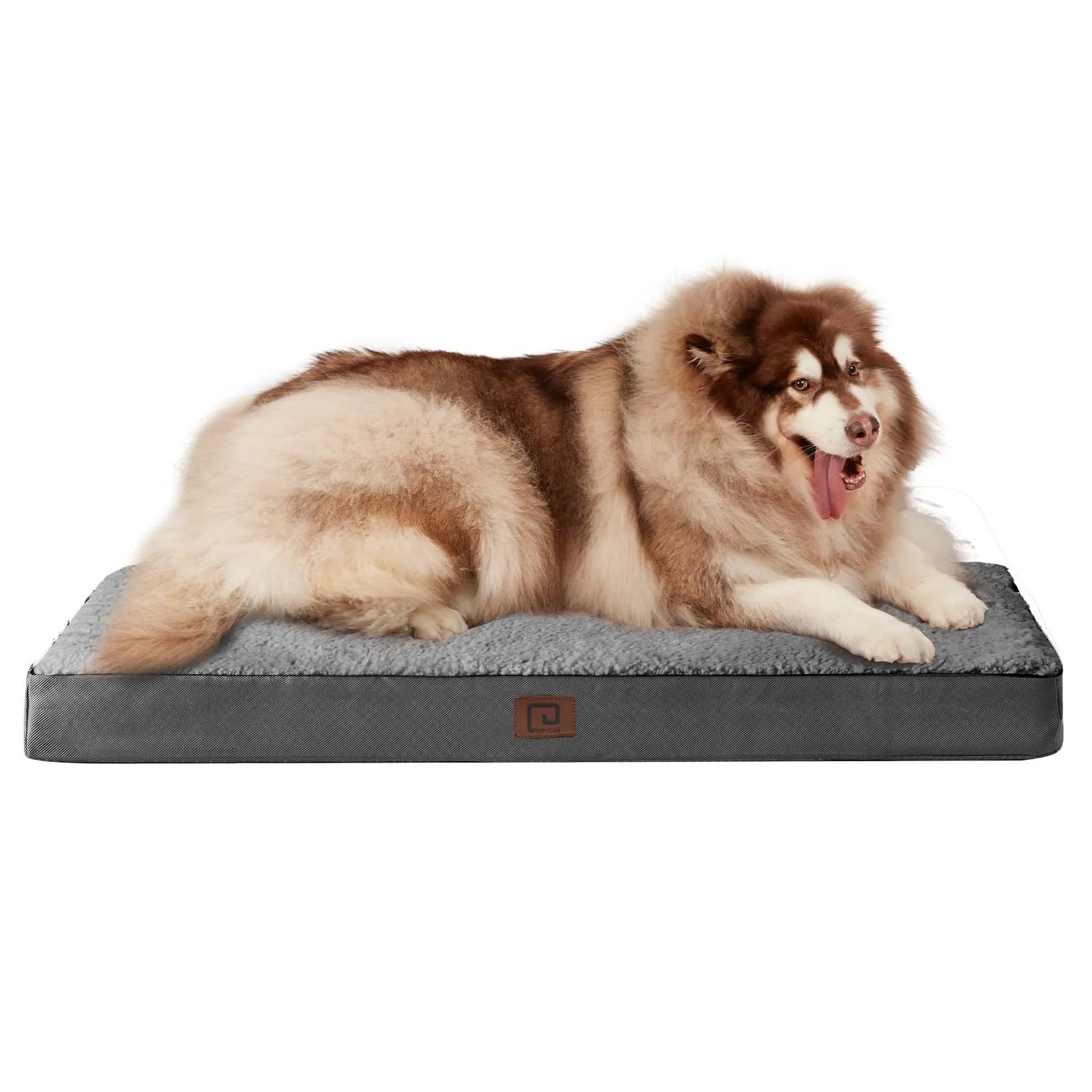 EHEYCIGA Removable Washable Orthopedic Dog Bed Cushion,Grey, 127 x 91 cm - immagine 1