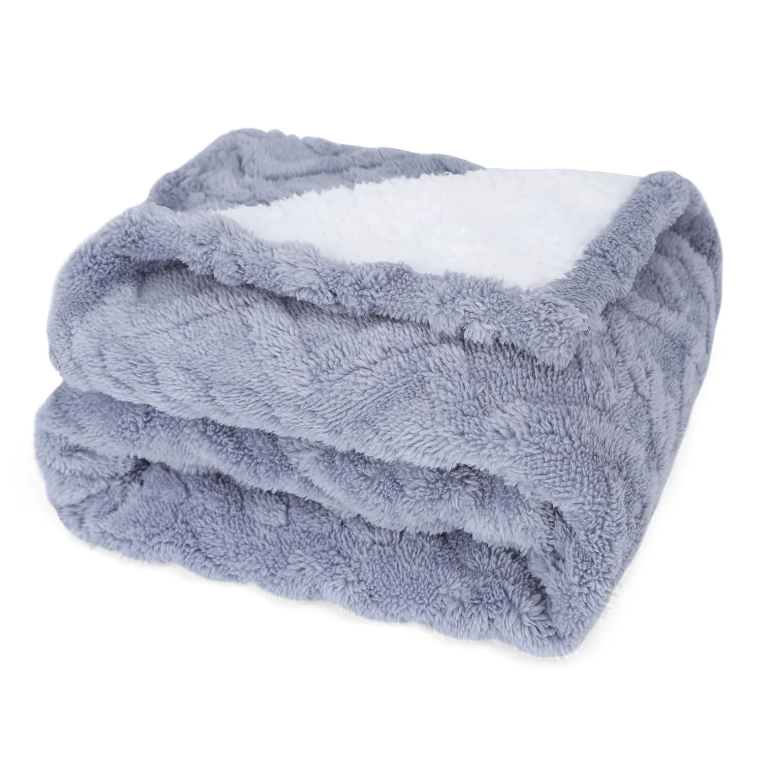 Nobleza Coperta Impermeabile per Cani, Morbida Coperta in Pile per Cani di Taglia Media e Grande, Gatti, XL 152 x 127 cm, Coprisedile Reversibile, Lavabile in Lavatrice, Azzurro - immagine 1