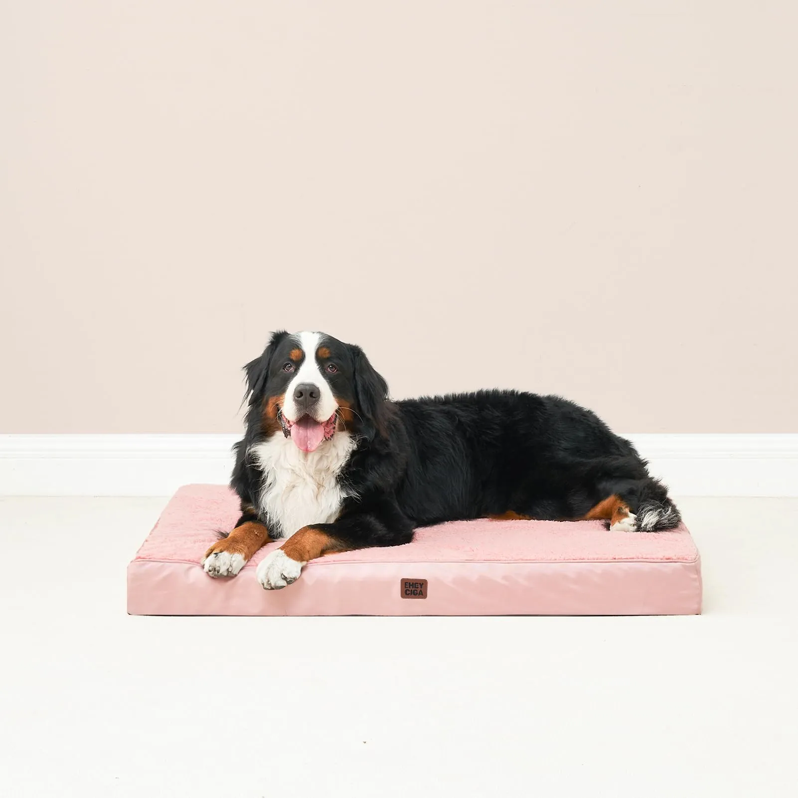 EHEYCIGA Removable Washable Orthopedic Dog Bed Cushion, Pink, 104 x 69 cm - immagine 9