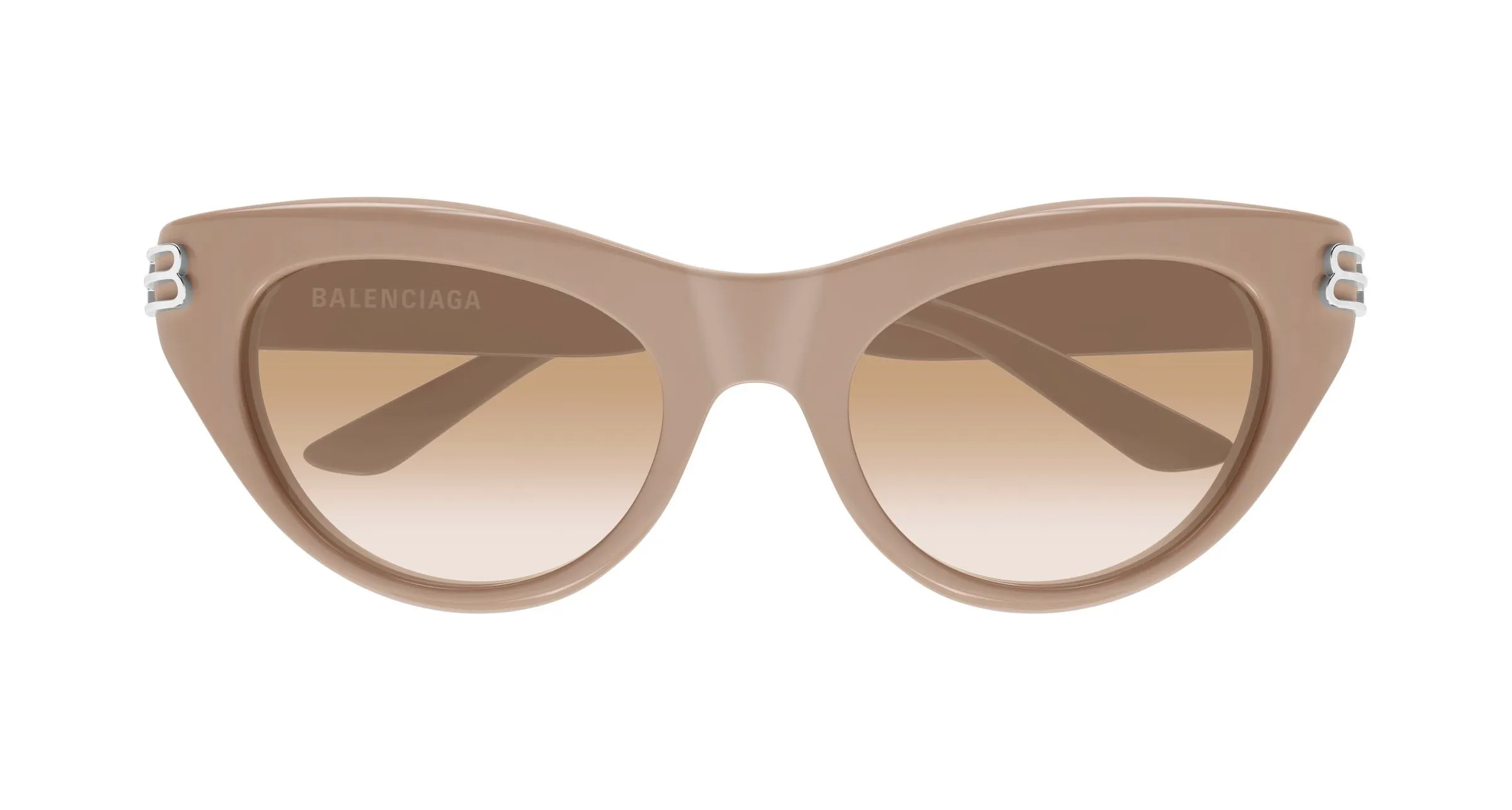 Balenciaga BB0466S 003 Occhiali da sole Acetato Rosa Rosa Cat Eye - immagine 2