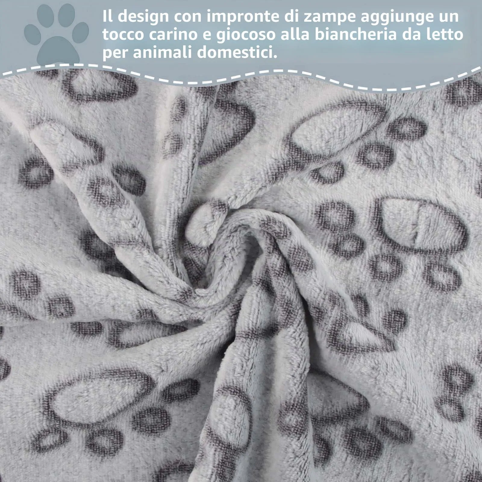 CIYIN 3 Pezzi Coperta Cane, Copertina per Animali,Copertina Cane Lavabile,Animali Domestici Coper tina Gatto,Coper tina per Cani Gatti Piccola e Media Taglia (C3, 60 x 40 cm) - immagine 2