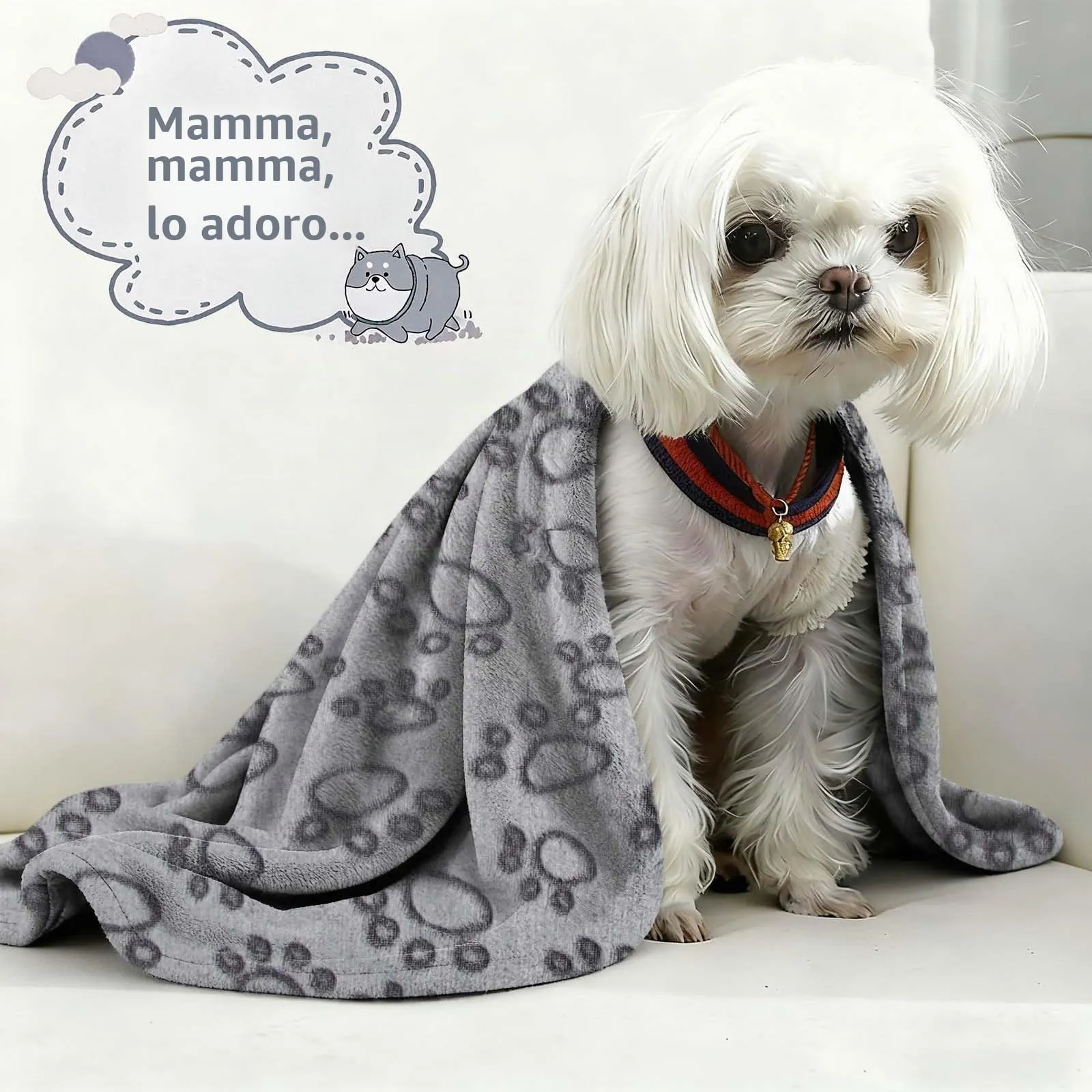CIYIN 3 Pezzi Coperta Cane, Copertina per Animali,Copertina Cane Lavabile,Animali Domestici Coper tina Gatto,Coper tina per Cani Gatti Piccola e Media Taglia (C3, 60 x 40 cm) - immagine 5