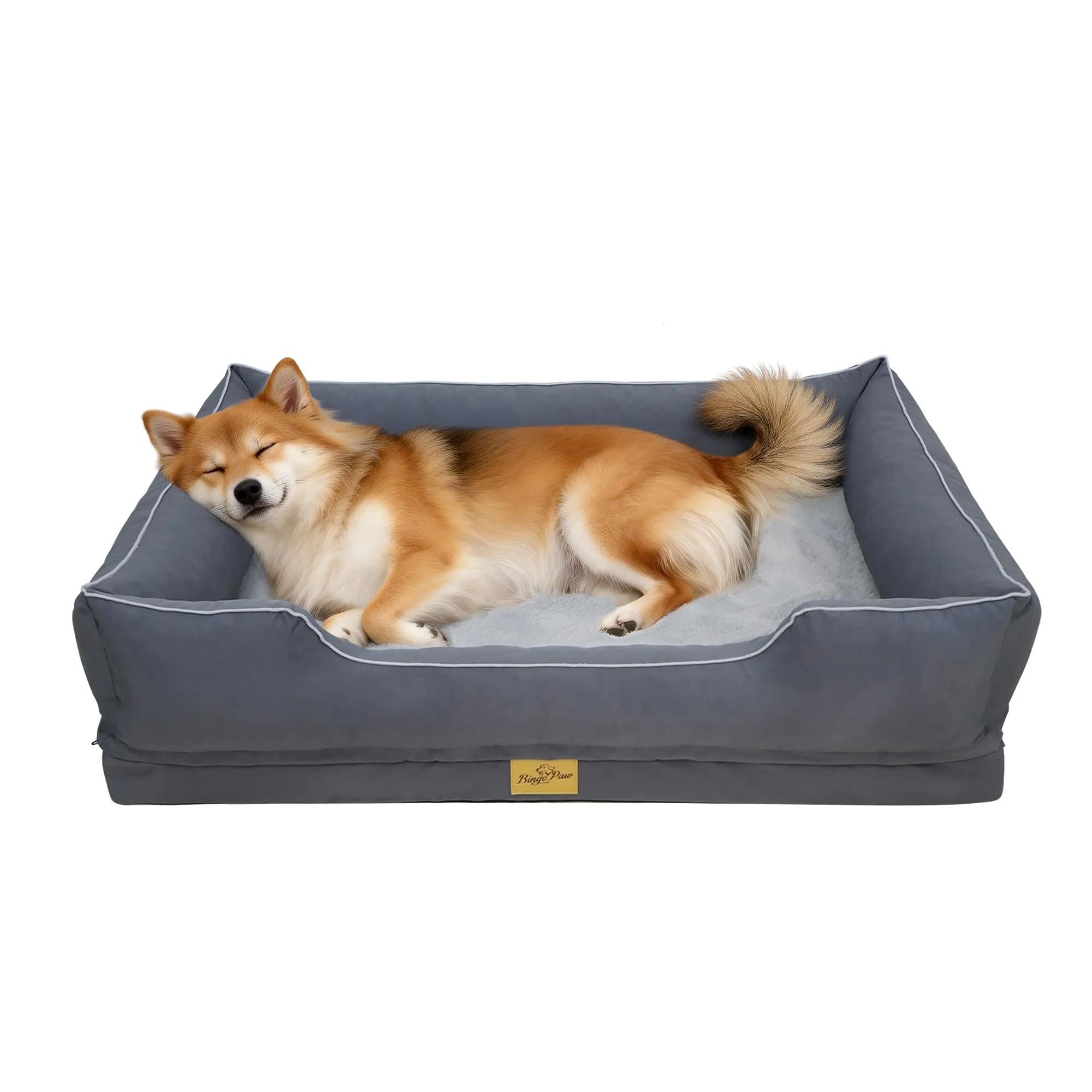 Cuccia per Cani Interno Taglia Media 94,5x67x19,5cm Ortopedico Sfoderabile - immagine 1