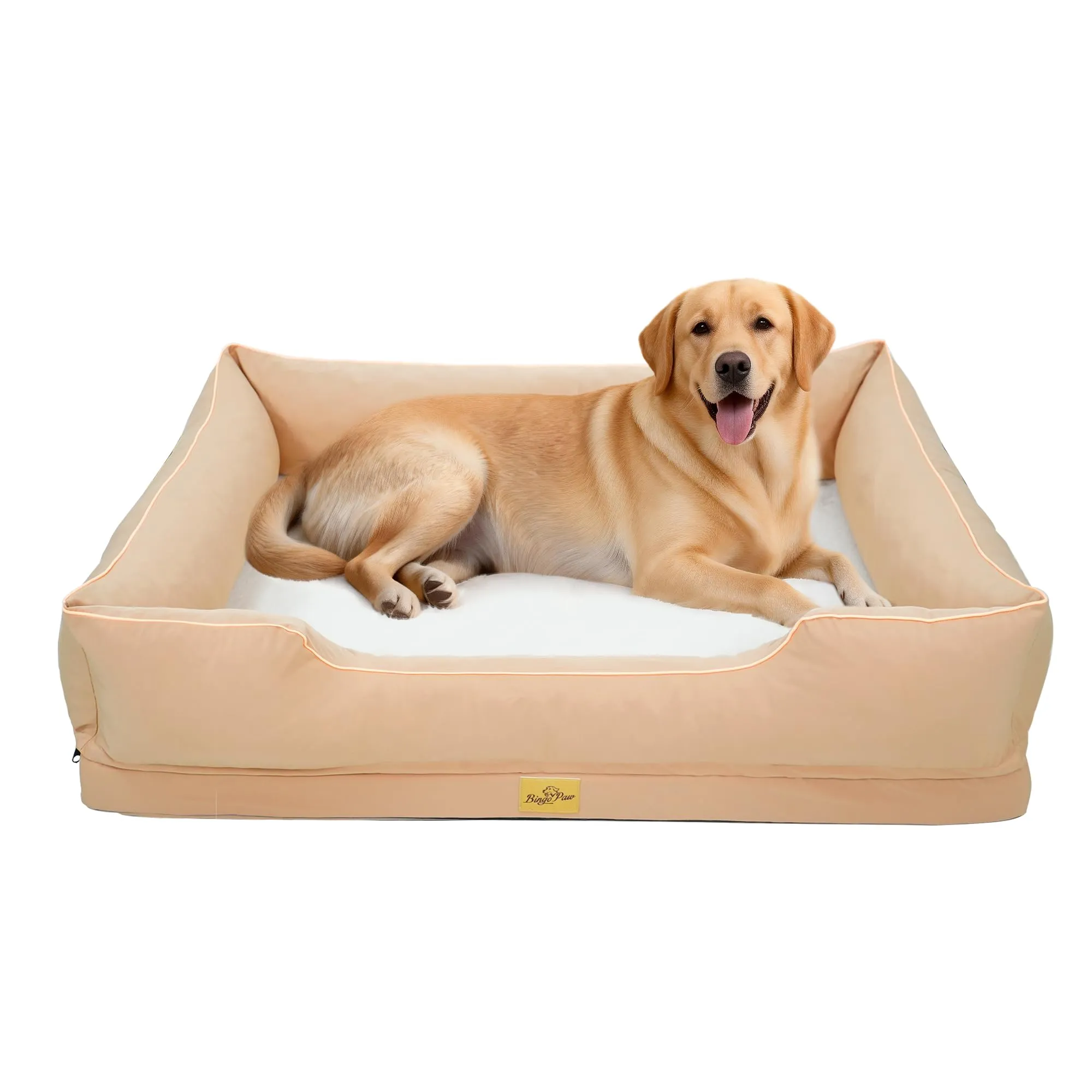 Cuccia per Cani Interno Taglia Grande 111x88x23cm Ortopedico Sfoderabile - immagine 1