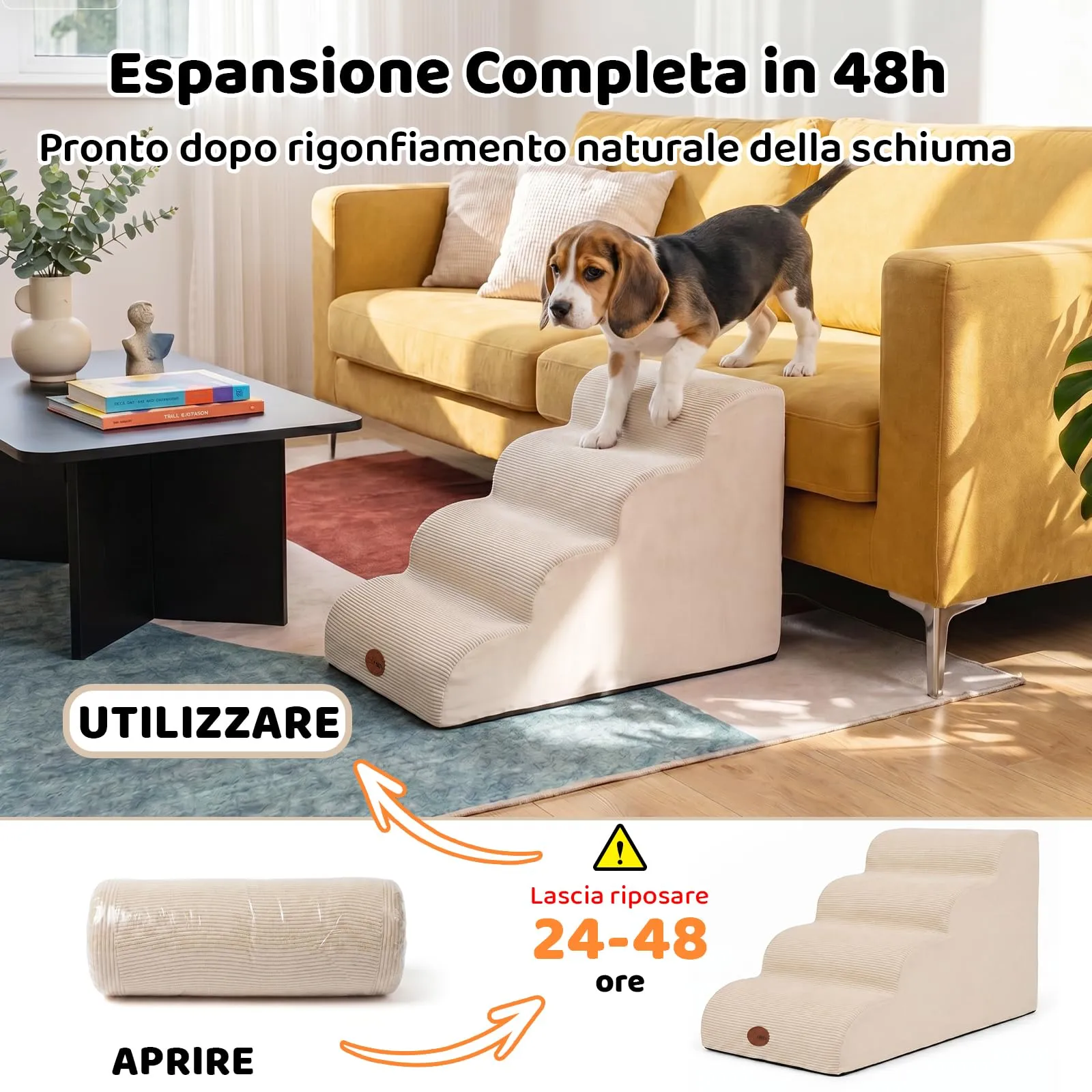 X XBEN Scala er Animali, Scale per Cani e Gatti Piccoli, Anziani e Feriti - immagine 6