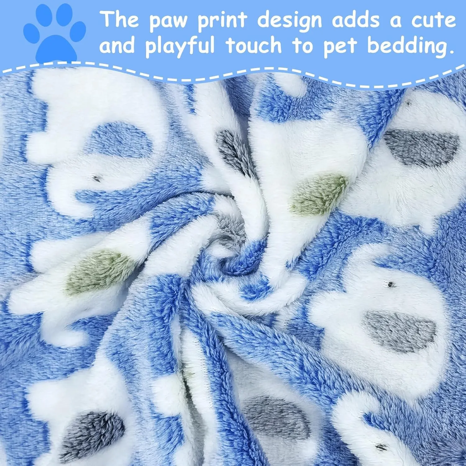 CIYIN 3 Pezzi Coperta Cane, Copertina per Animali,Copertina Cane Lavabile,Animali Domestici Coper tina Gatto,Coper tina per Cani Gatti Piccola e Media Taglia (Blu, giallo, rosa, 76x52cm) - immagine 6