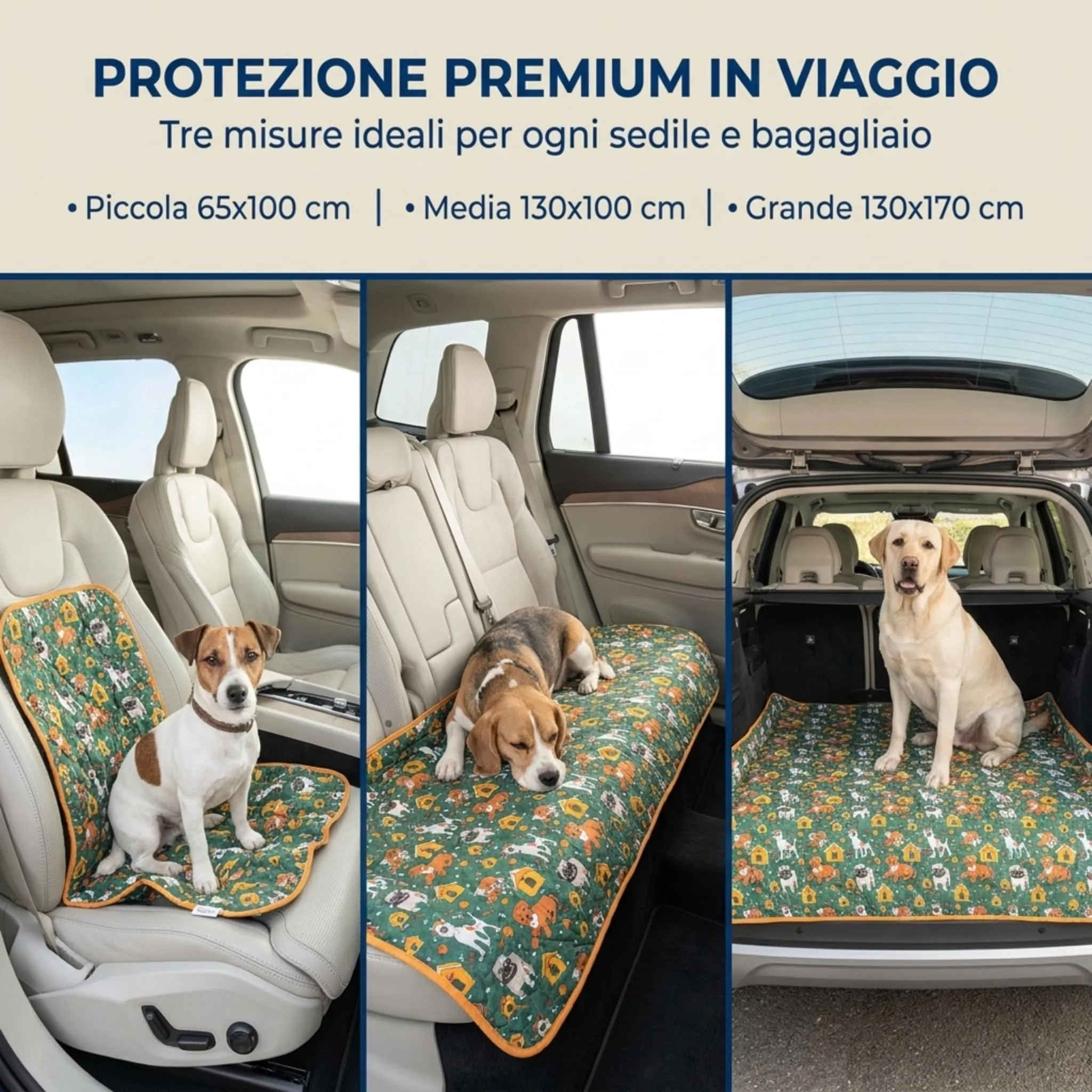 Caleffi - Copertina Cani Piccola Taglia, Coperta 65x100 cm, Cotone - immagine 8