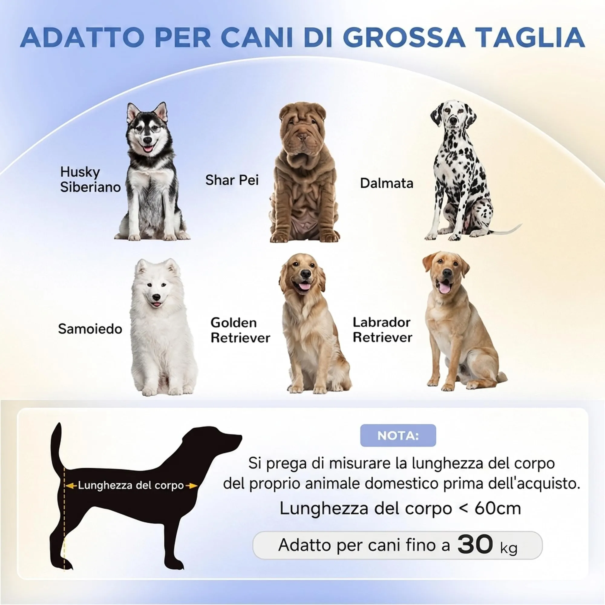 PawHut Divano per Cani Grande Gambe Rialzate 98x67x25 cm Grigio Scuro - immagine 3