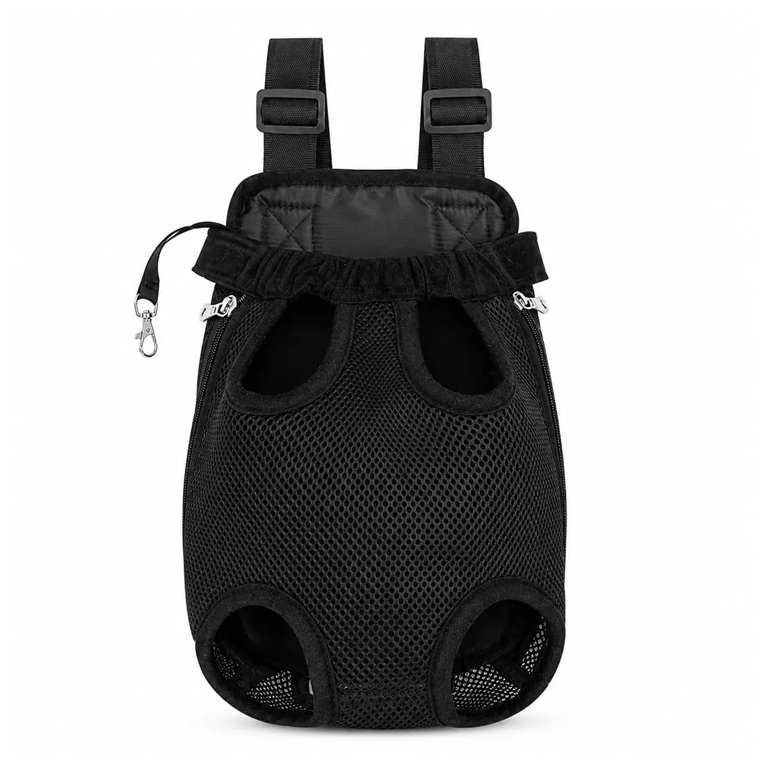 Tomedeks Zaino per Cani e Gatt, in Rete Traspirante e Comoda Tracolla Porta Animali Domestici, per Cane/Gatto Fino a 6.5 KG - immagine 9