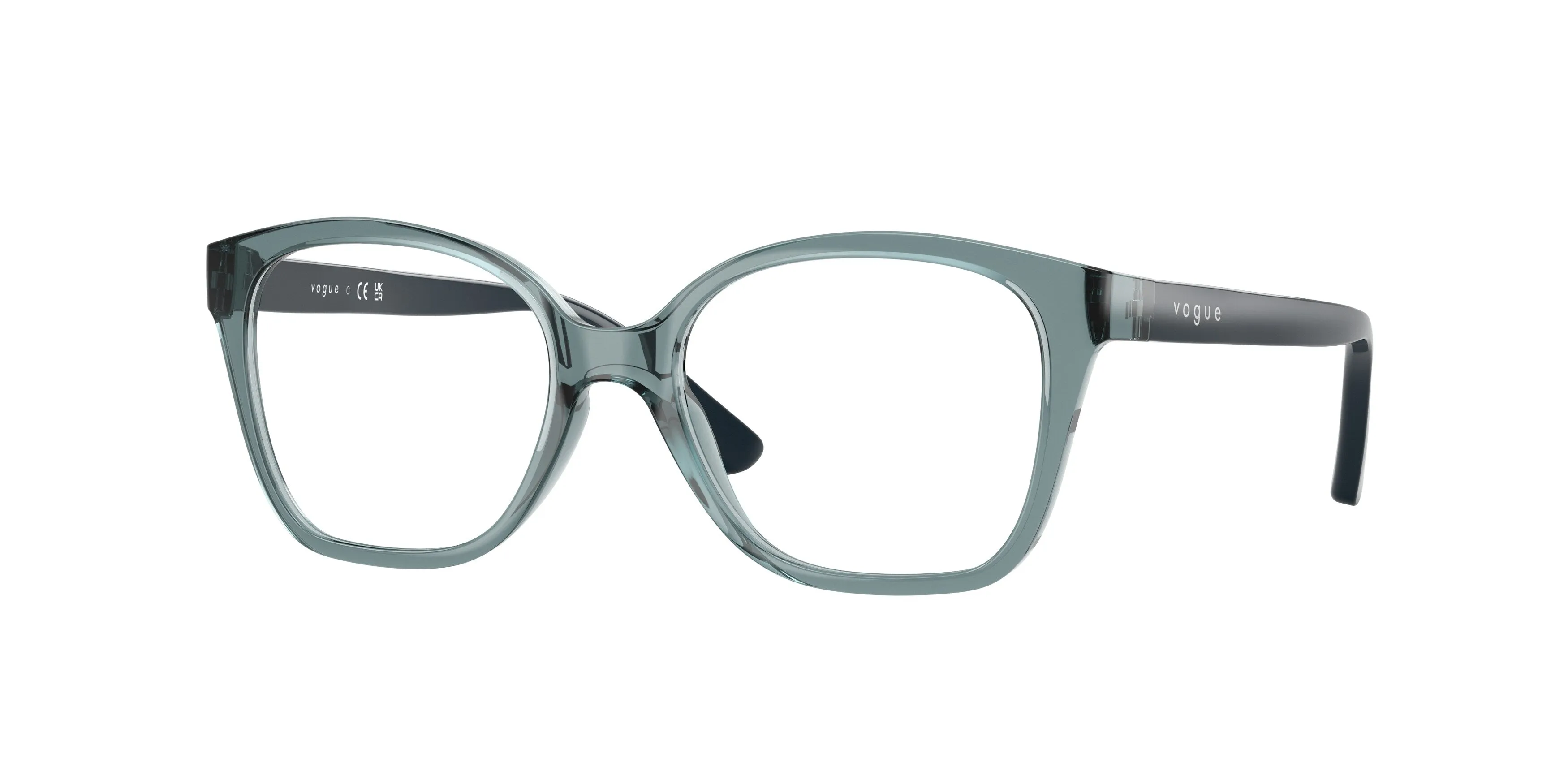 VOGUE EYEWEAR VY2045 3265 Montature da vista Nylon Blu Trasparente Farfalla Normale - immagine 1