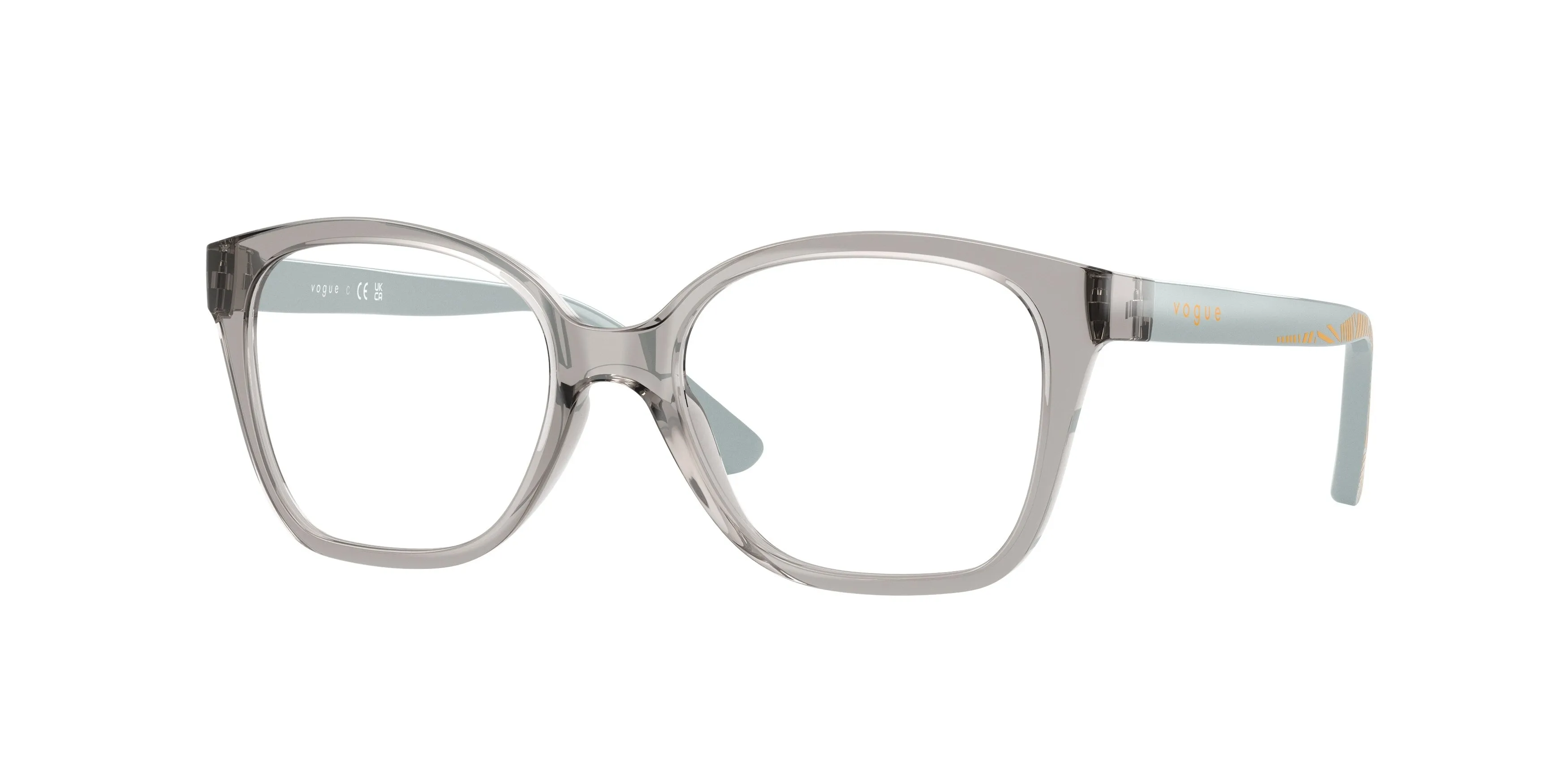 VOGUE EYEWEAR VY2045 3184 Montature da vista Nylon Grigio Trasparente Farfalla Normale - immagine 1