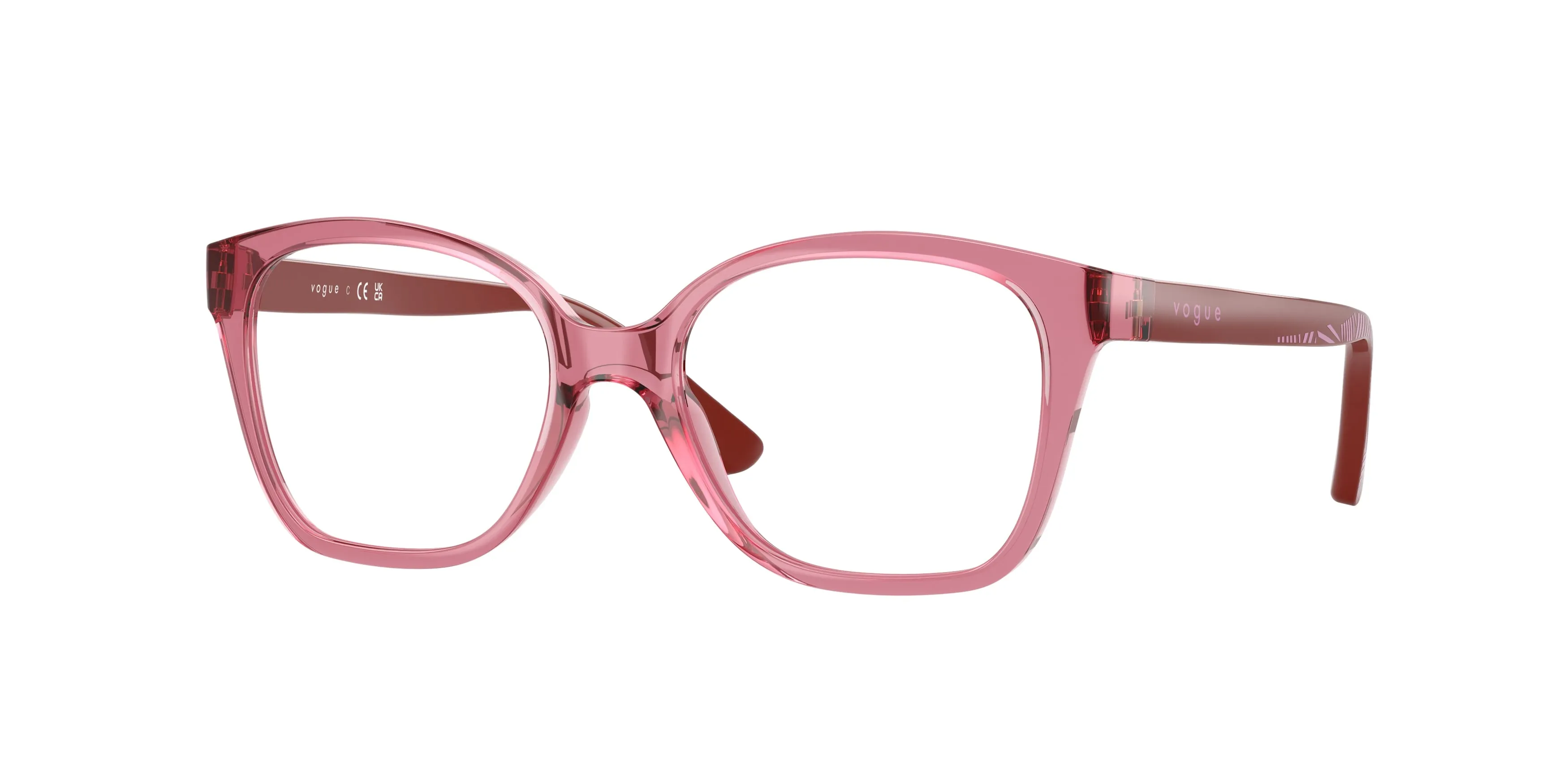 VOGUE EYEWEAR VY2045 3065 Montature da vista Nylon Viola Trasparente Farfalla Normale - immagine 1
