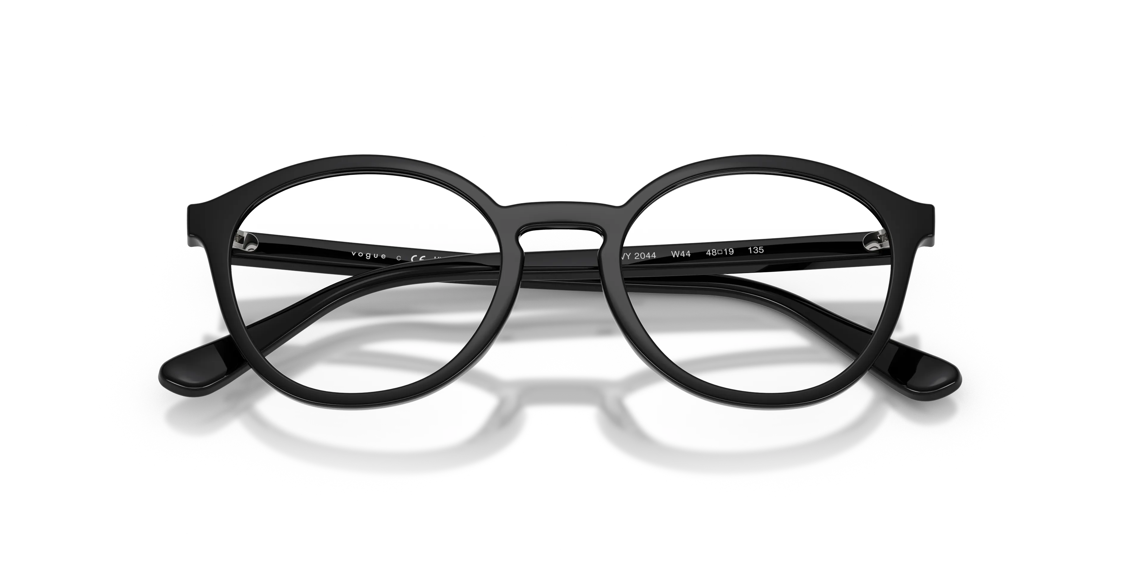 VOGUE EYEWEAR VY2044 W44 Montature da vista Nylon Nero Trasparente Pantos Normale - immagine 2