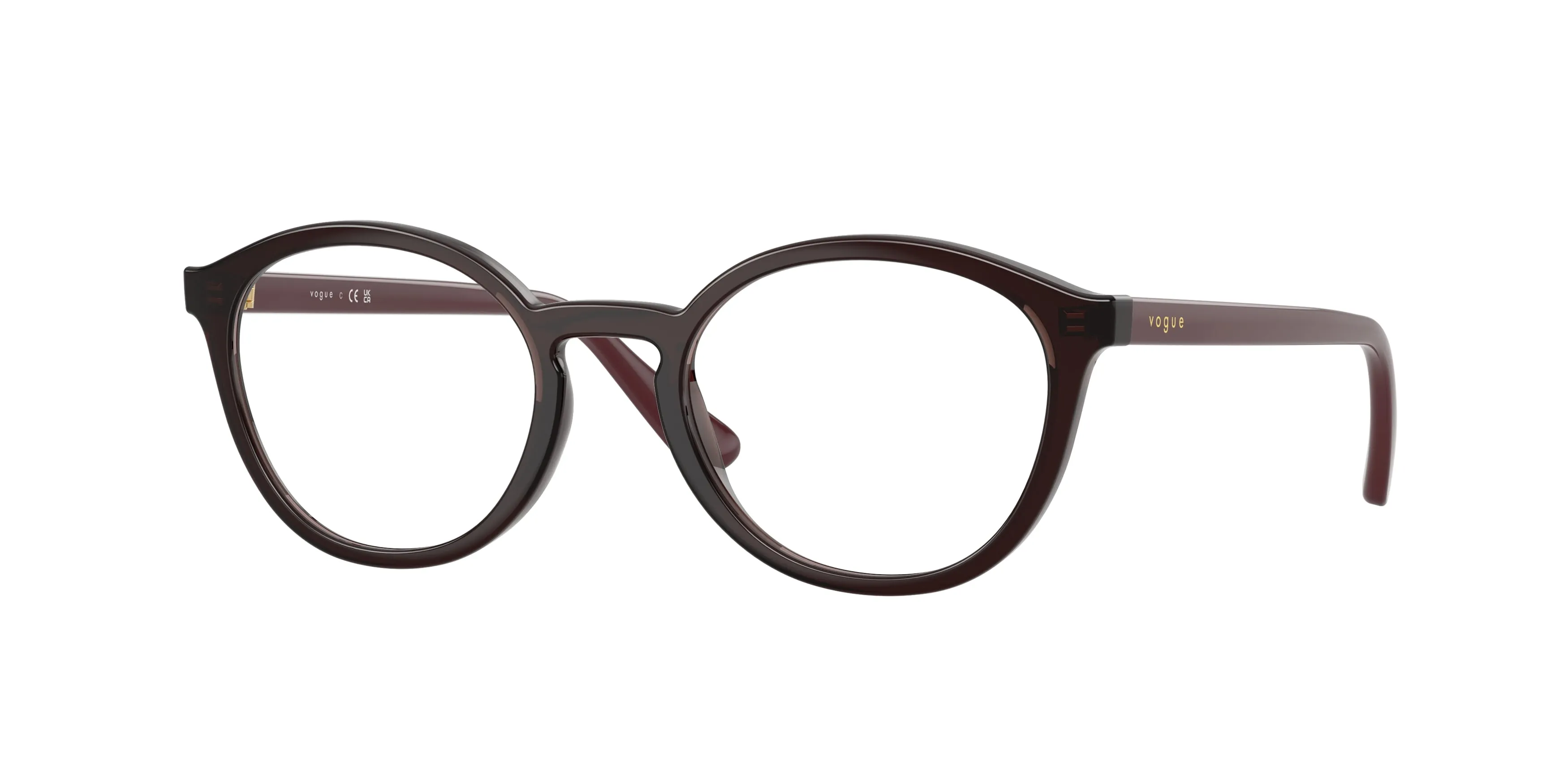 VOGUE EYEWEAR VY2044 3270 Montature da vista Nylon Rosso Trasparente Pantos Normale - immagine 1