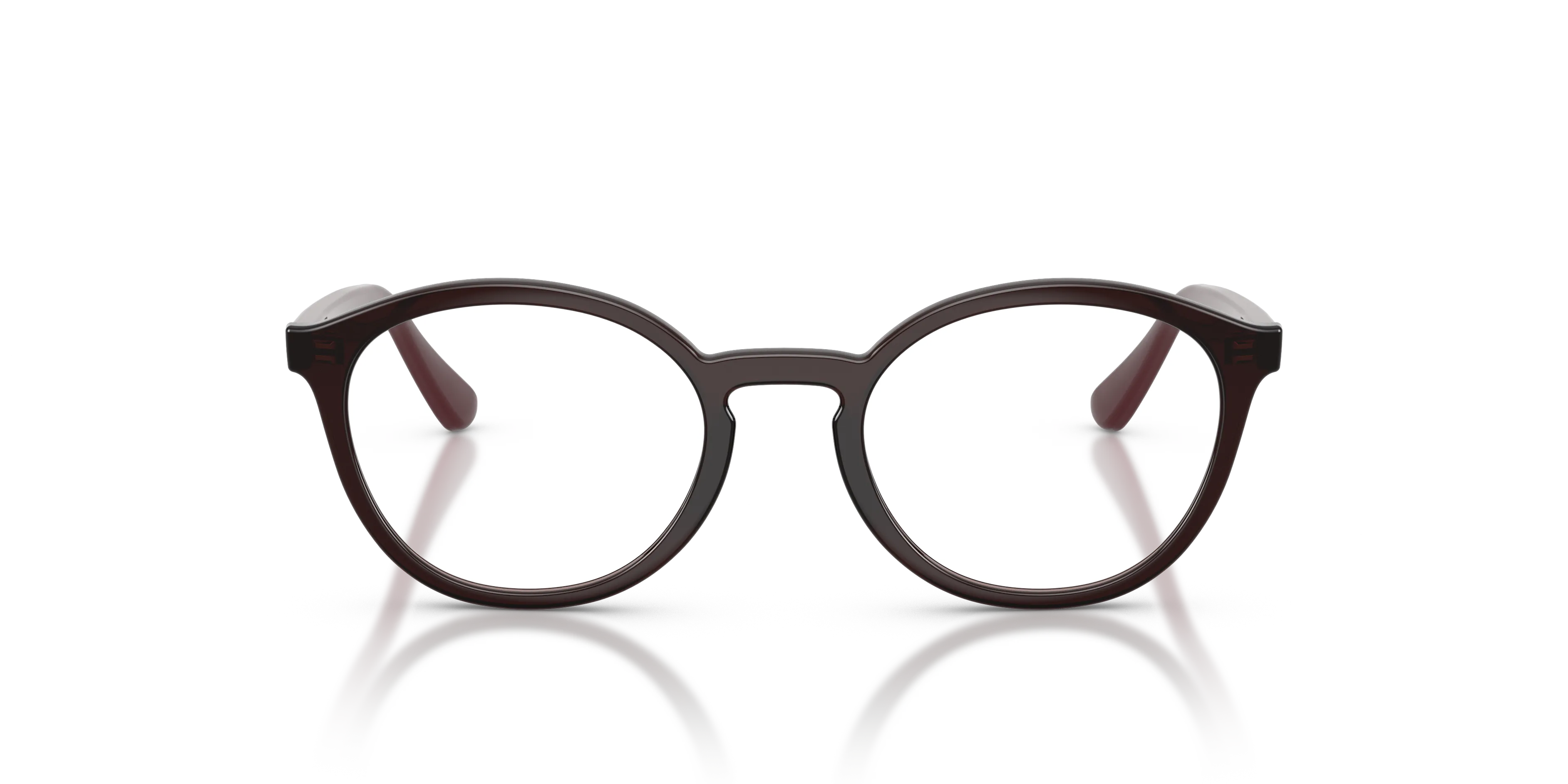 VOGUE EYEWEAR VY2044 3270 Montature da vista Nylon Rosso Trasparente Pantos Normale - immagine 3