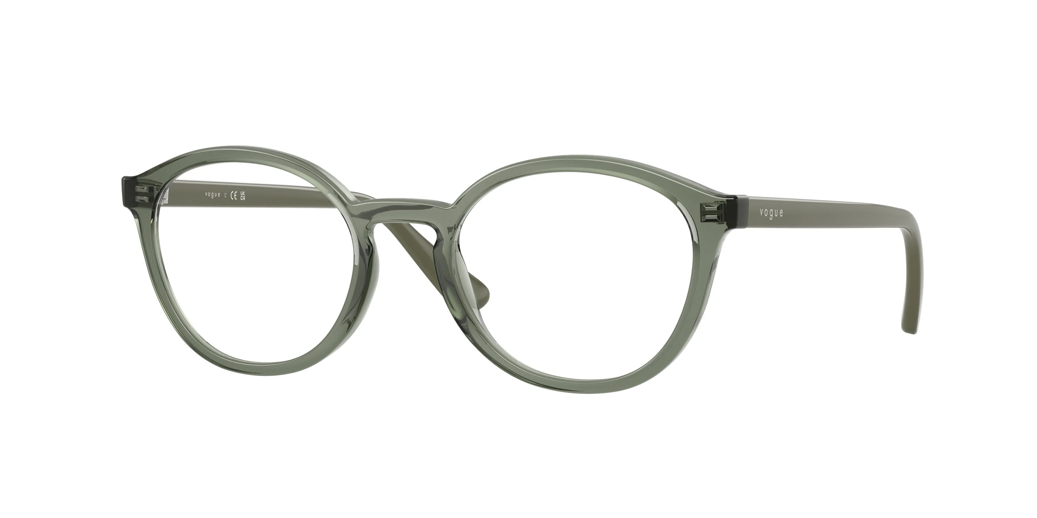 VOGUE EYEWEAR VY2044 3086 Montature da vista Nylon Verde Trasparente Pantos Normale - immagine 1