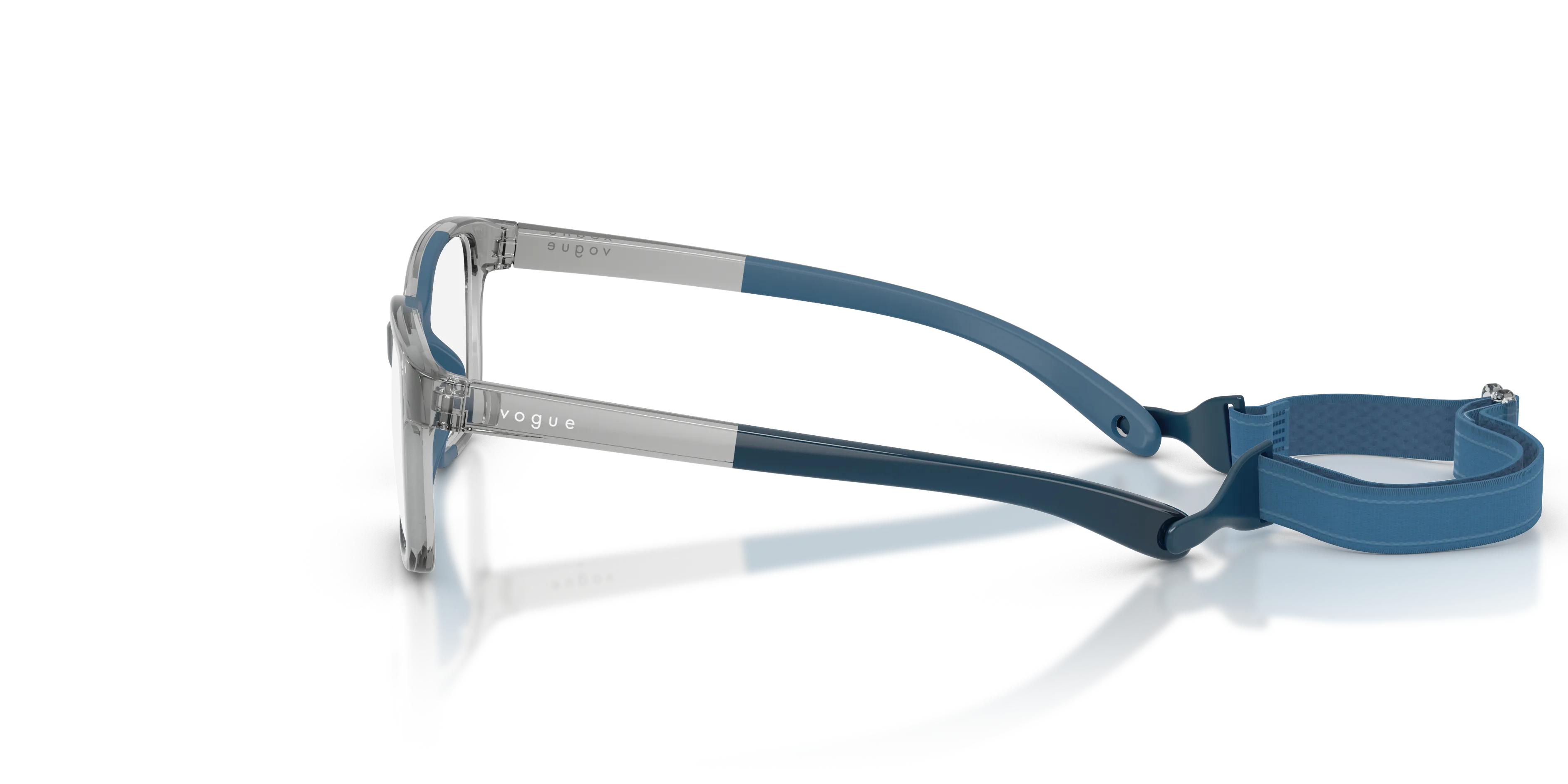 VOGUE EYEWEAR VY2016 2283 Montature da vista Iniettato Grigio Trasparente Pillow Normale - immagine 4