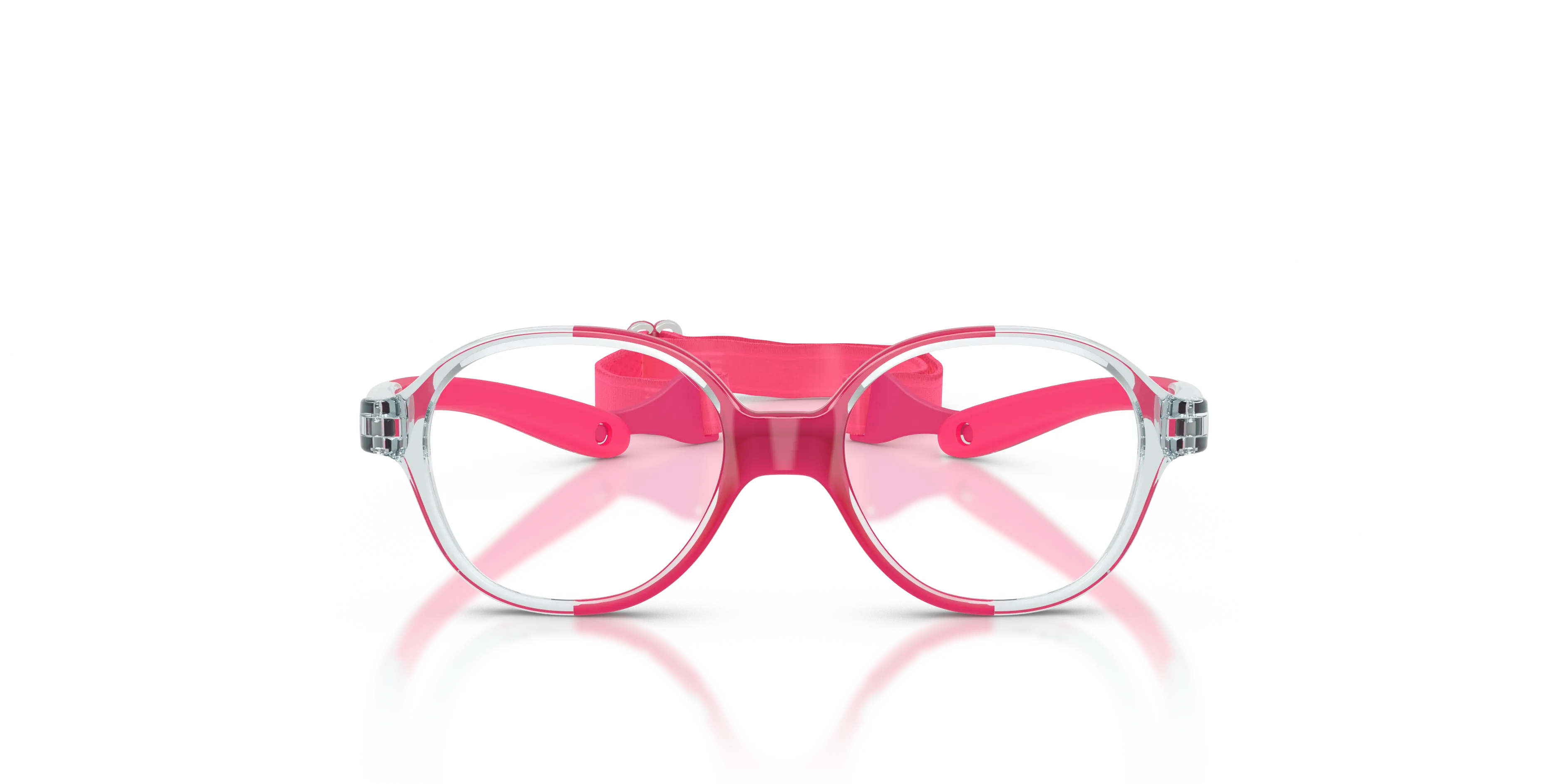 VOGUE EYEWEAR VY2011 3301 Montature da vista Nylon Blu Trasparente Pillow Normale - immagine 3
