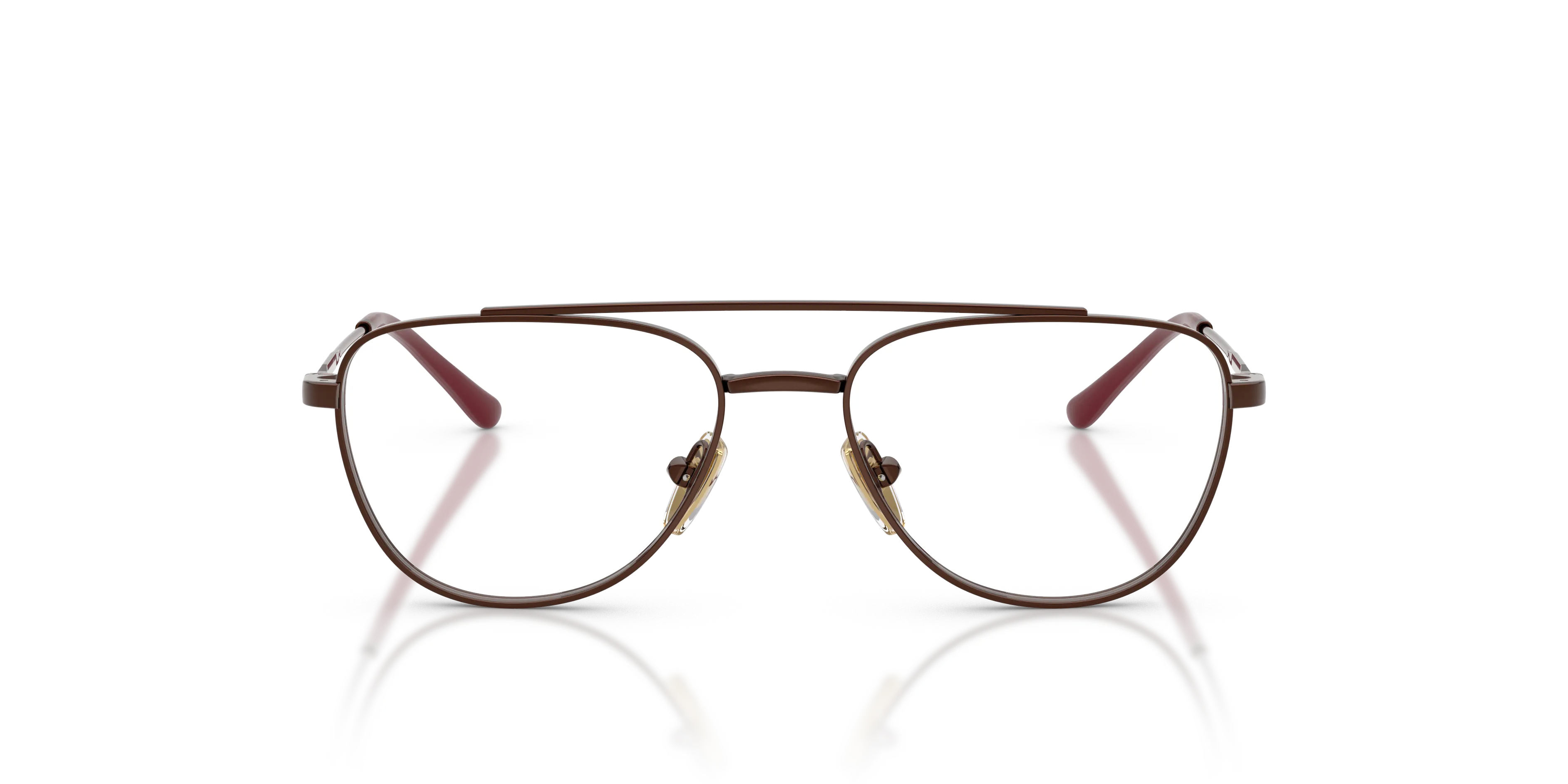 VOGUE EYEWEAR VY1001 5074 Montature da vista Metallo Bronzo Trasparente Pilot Normale - immagine 3