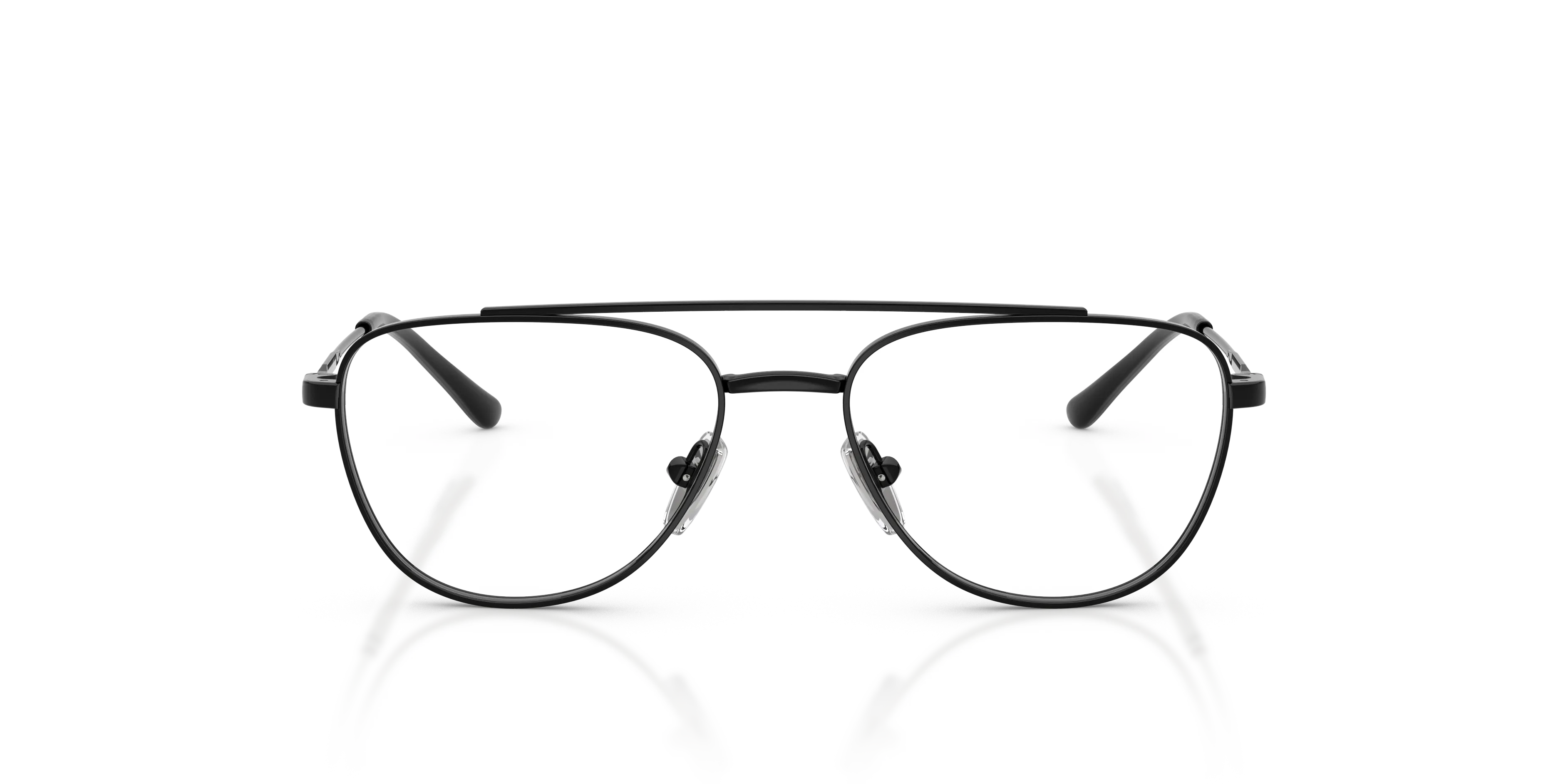 VOGUE EYEWEAR VY1001 352 Montature da vista Metallo Nero Trasparente Pilot Normale - immagine 3