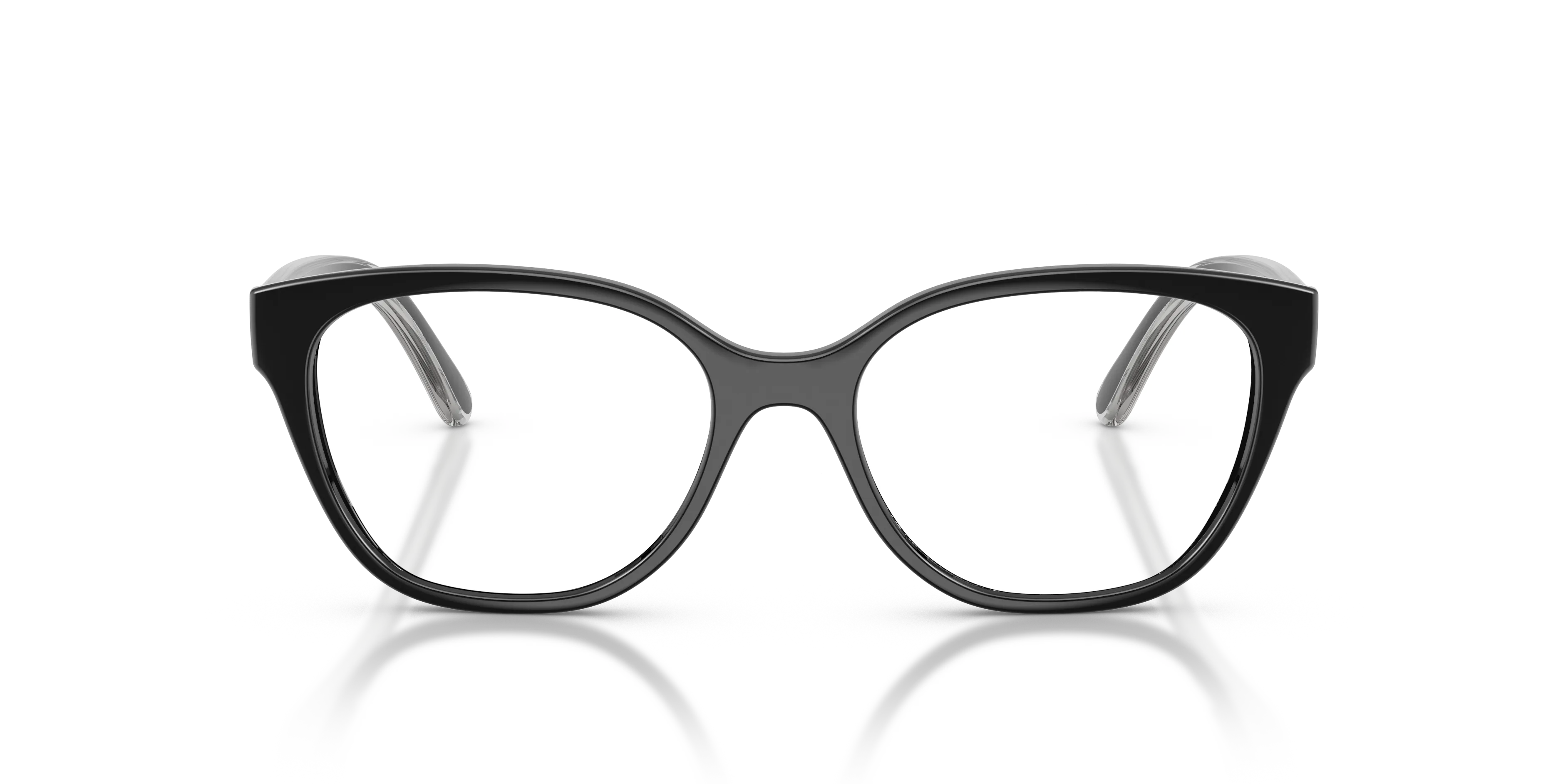 VOGUE EYEWEAR VO5712 W44 Montature da vista Nylon Nero Trasparente Pantos Normale - immagine 3
