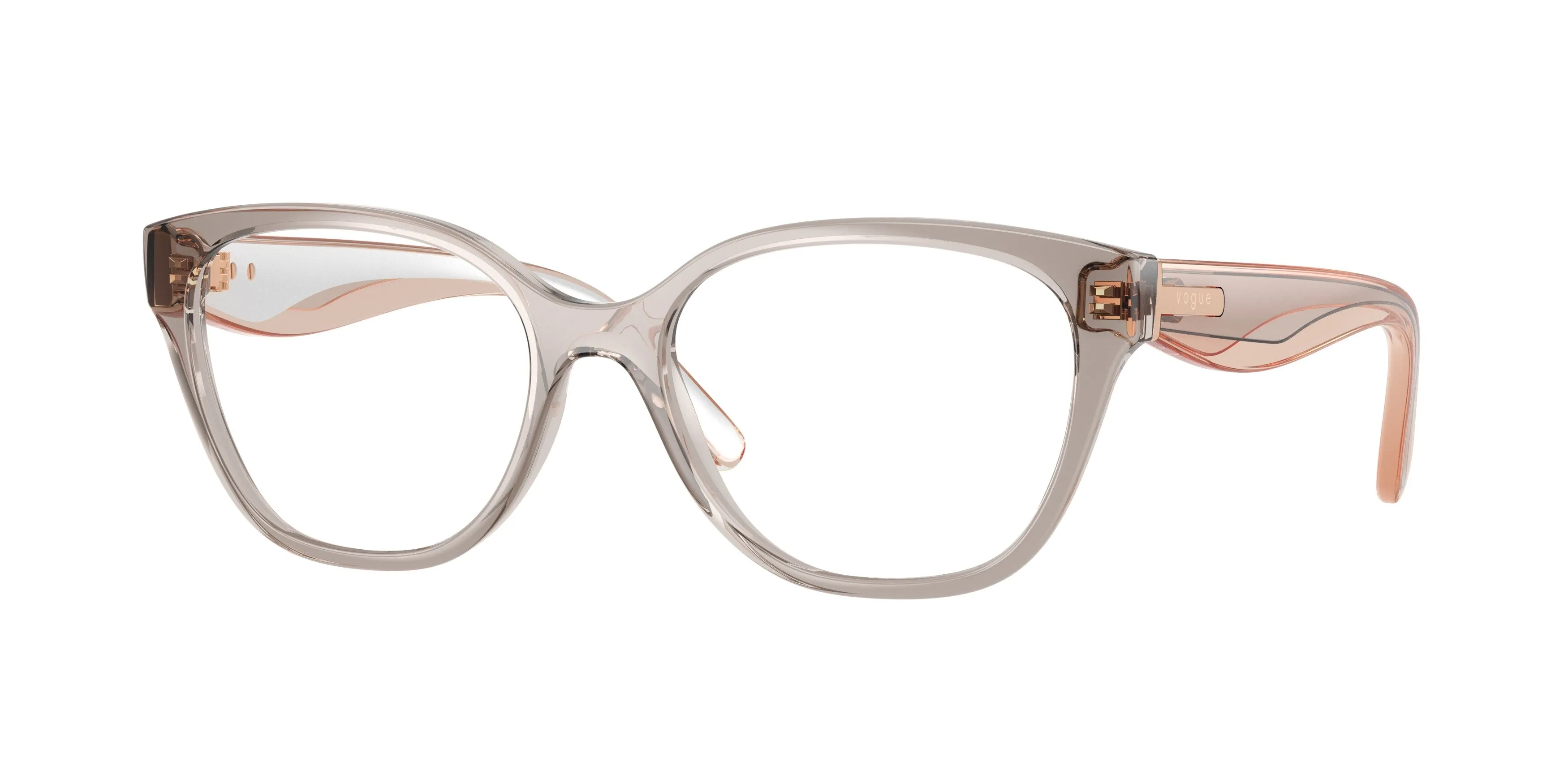 VOGUE EYEWEAR VO5712 3301 Montature da vista Nylon Grigio Trasparente Pantos Normale - immagine 1