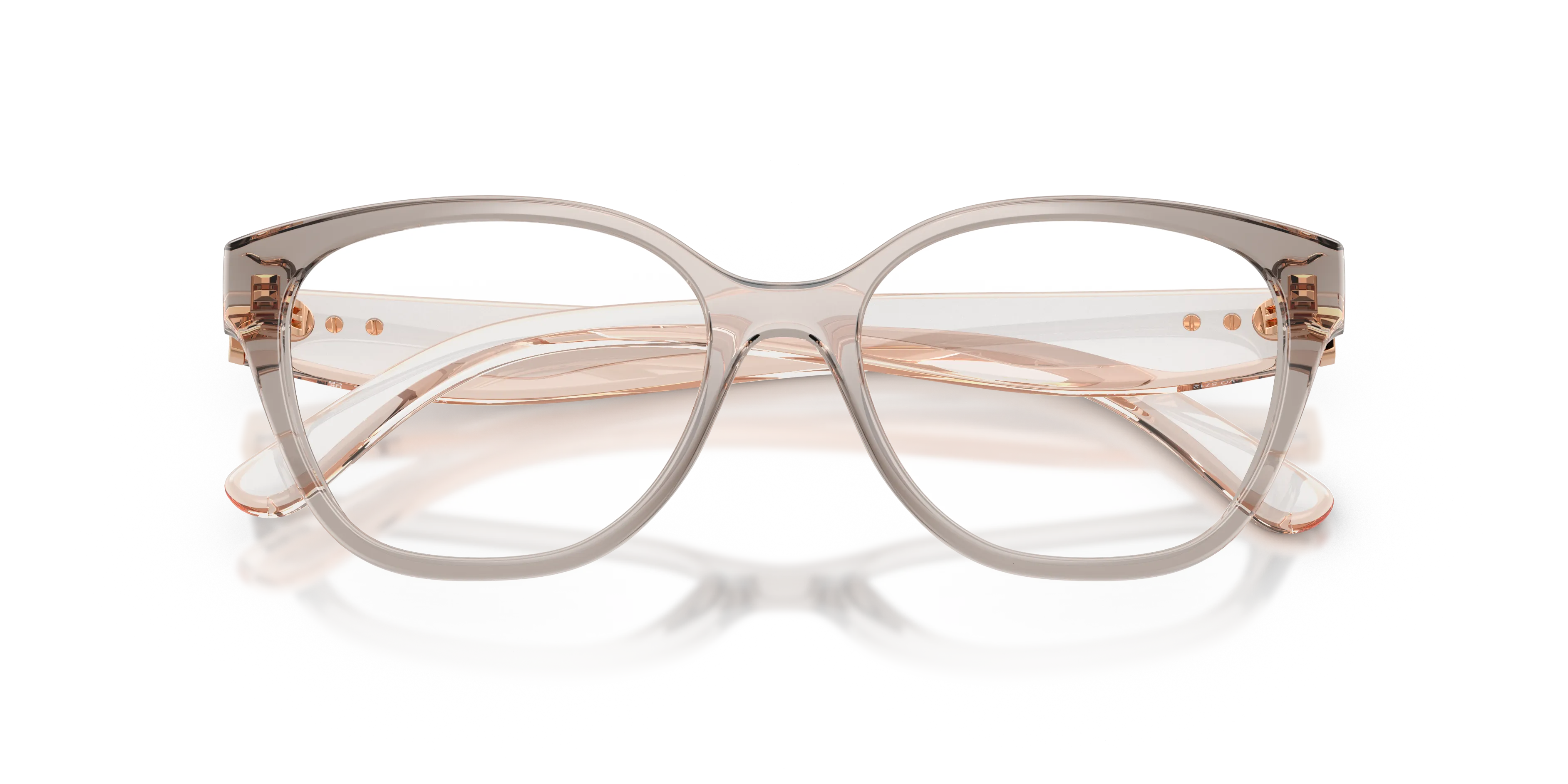 VOGUE EYEWEAR VO5712 3301 Montature da vista Nylon Grigio Trasparente Pantos Normale - immagine 2