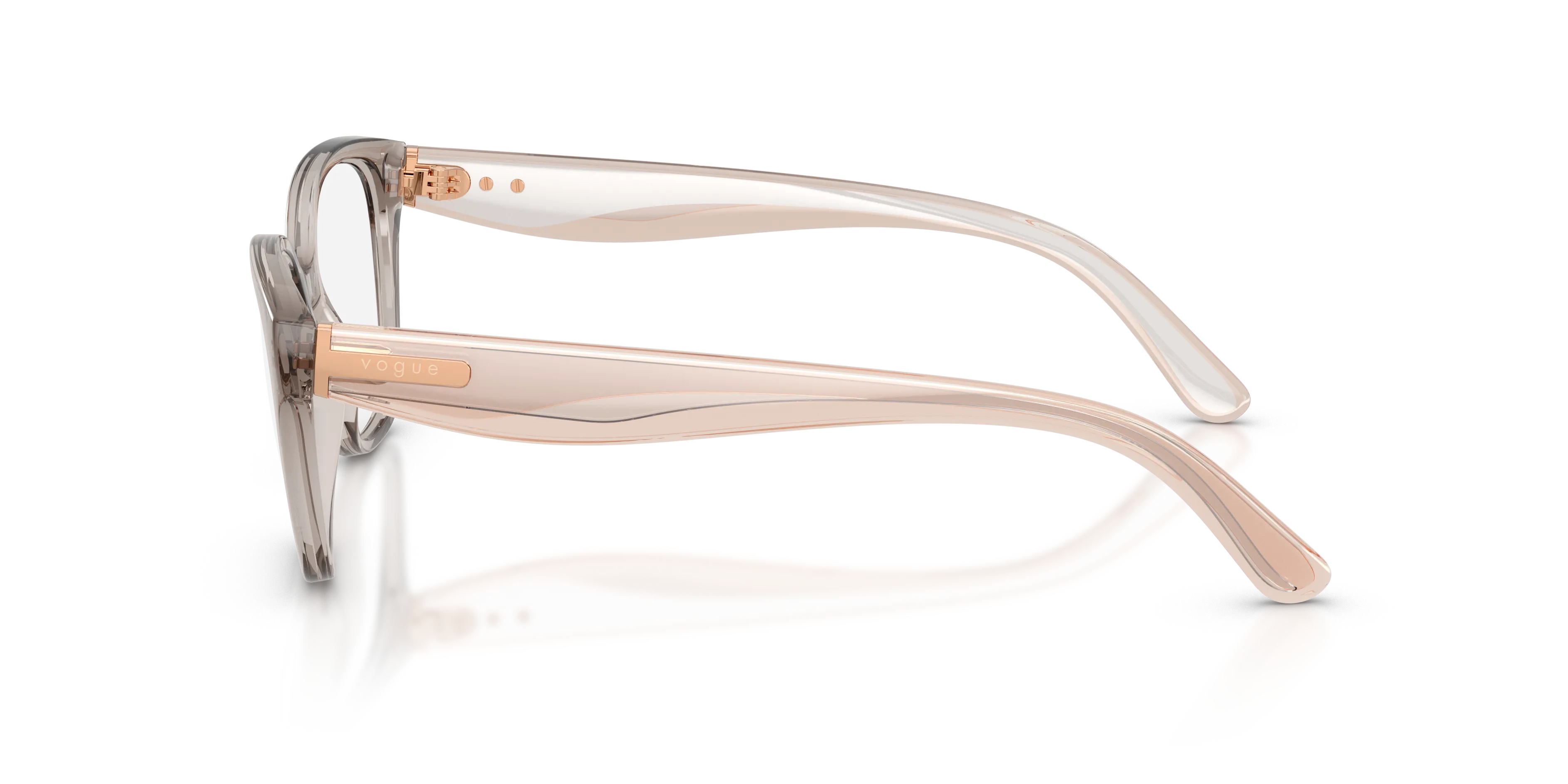 VOGUE EYEWEAR VO5712 3301 Montature da vista Nylon Grigio Trasparente Pantos Normale - immagine 4