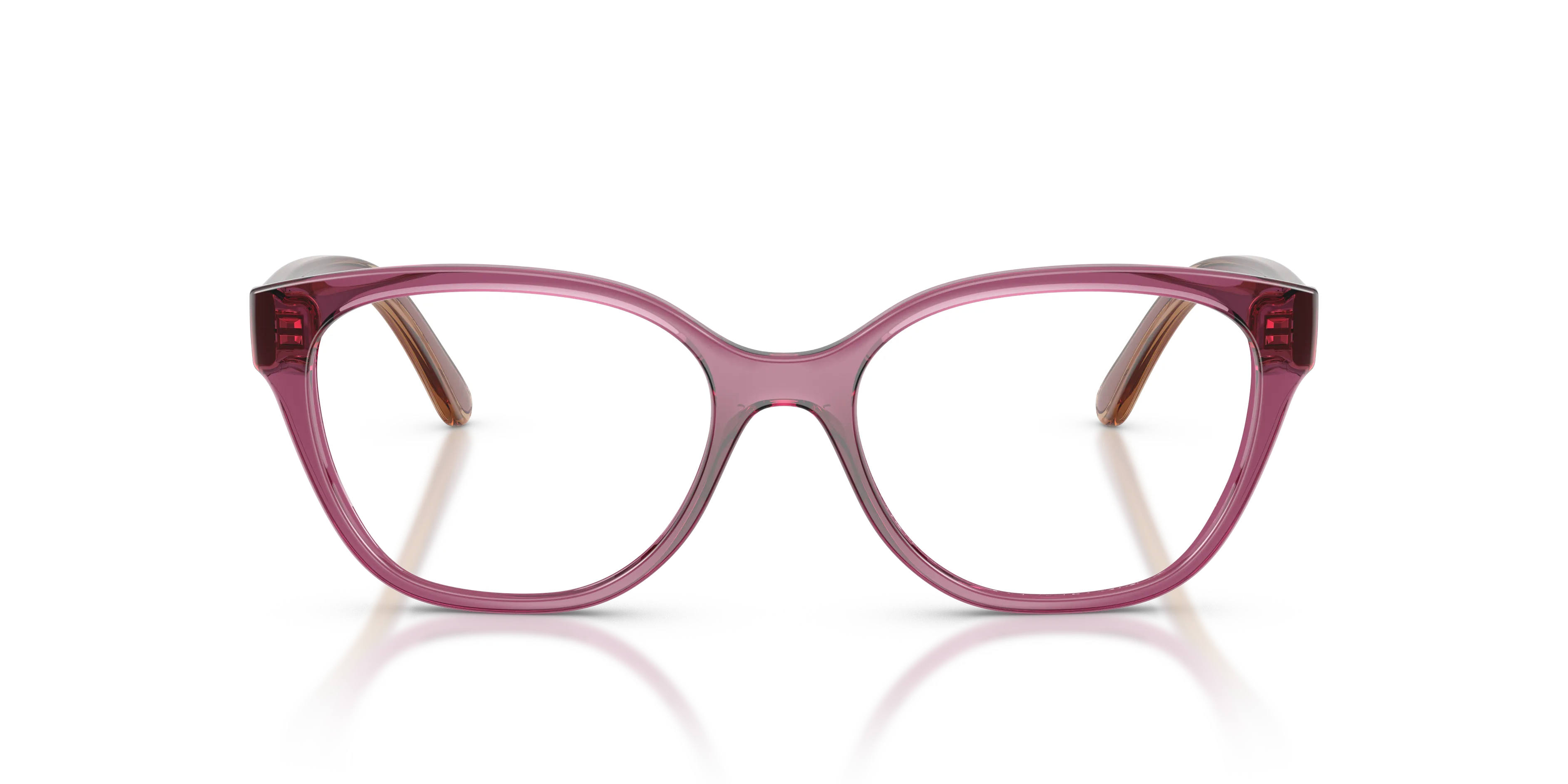 VOGUE EYEWEAR VO5712 3227 Montature da vista Nylon Viola Trasparente Pantos Normale - immagine 3