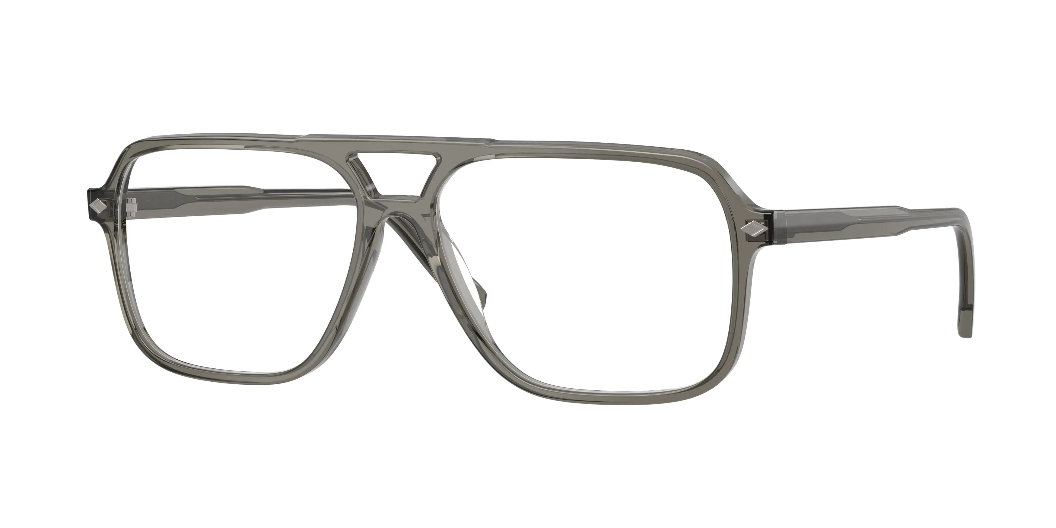 VOGUE EYEWEAR VO5709 3294 Montature da vista Acetato Grigio Trasparente Pillow Normale - immagine 1