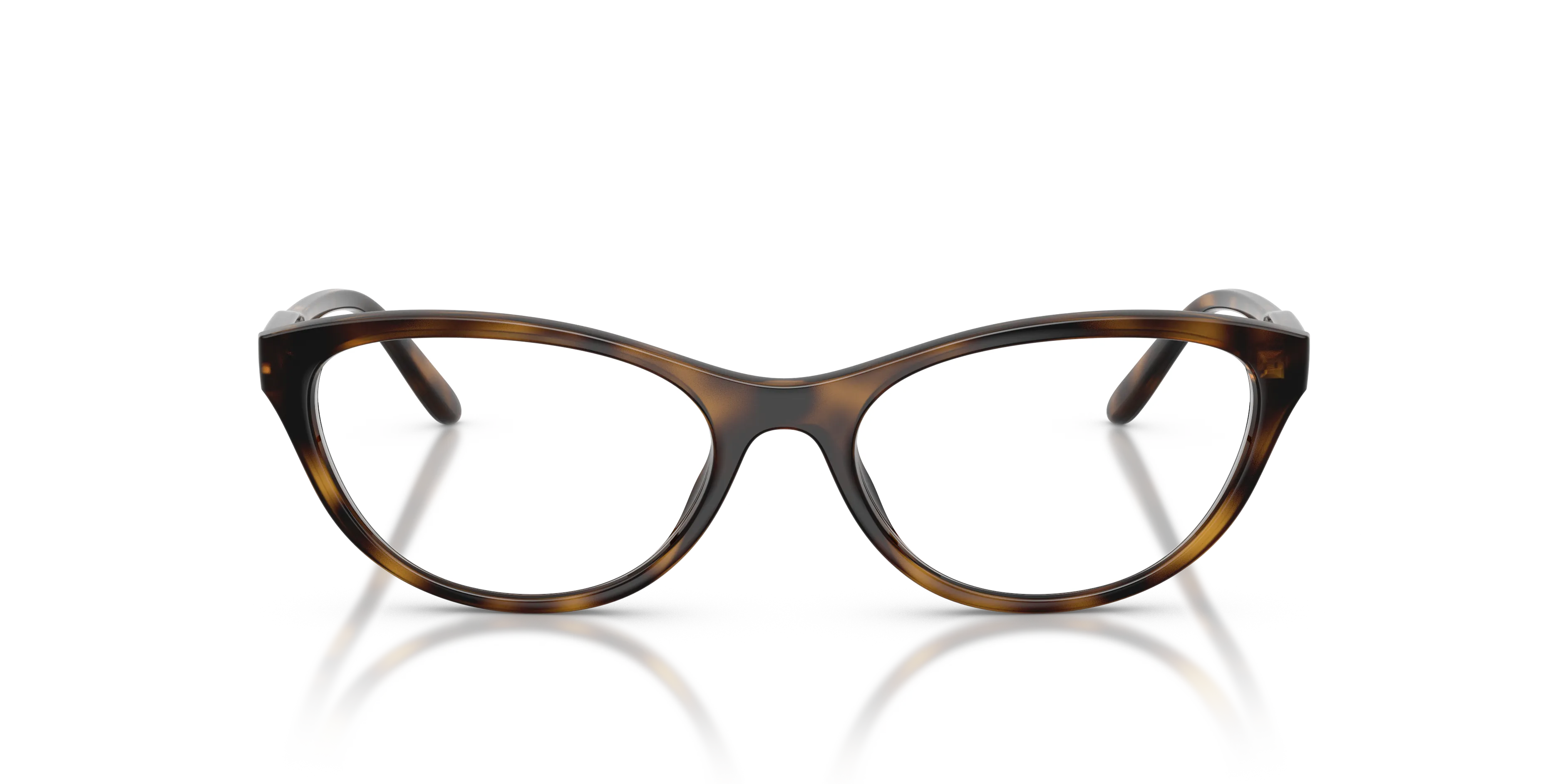 VOGUE EYEWEAR VO5703U W656 Montature da vista Nylon Marrone Trasparente Rotonda Normale - immagine 3