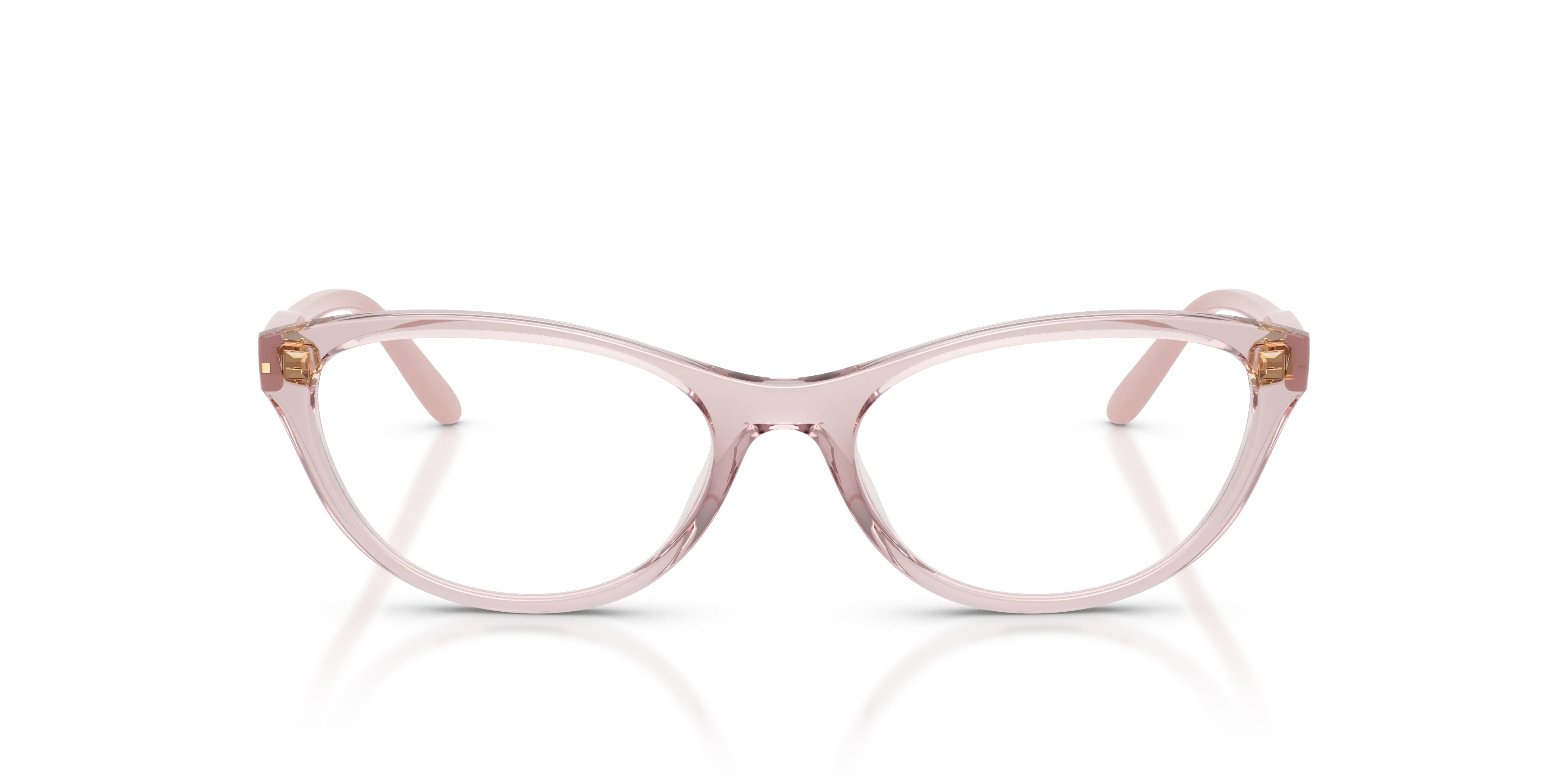VOGUE EYEWEAR VO5703U 2942 Montature da vista Nylon Rosa Trasparente Rotonda Normale - immagine 3